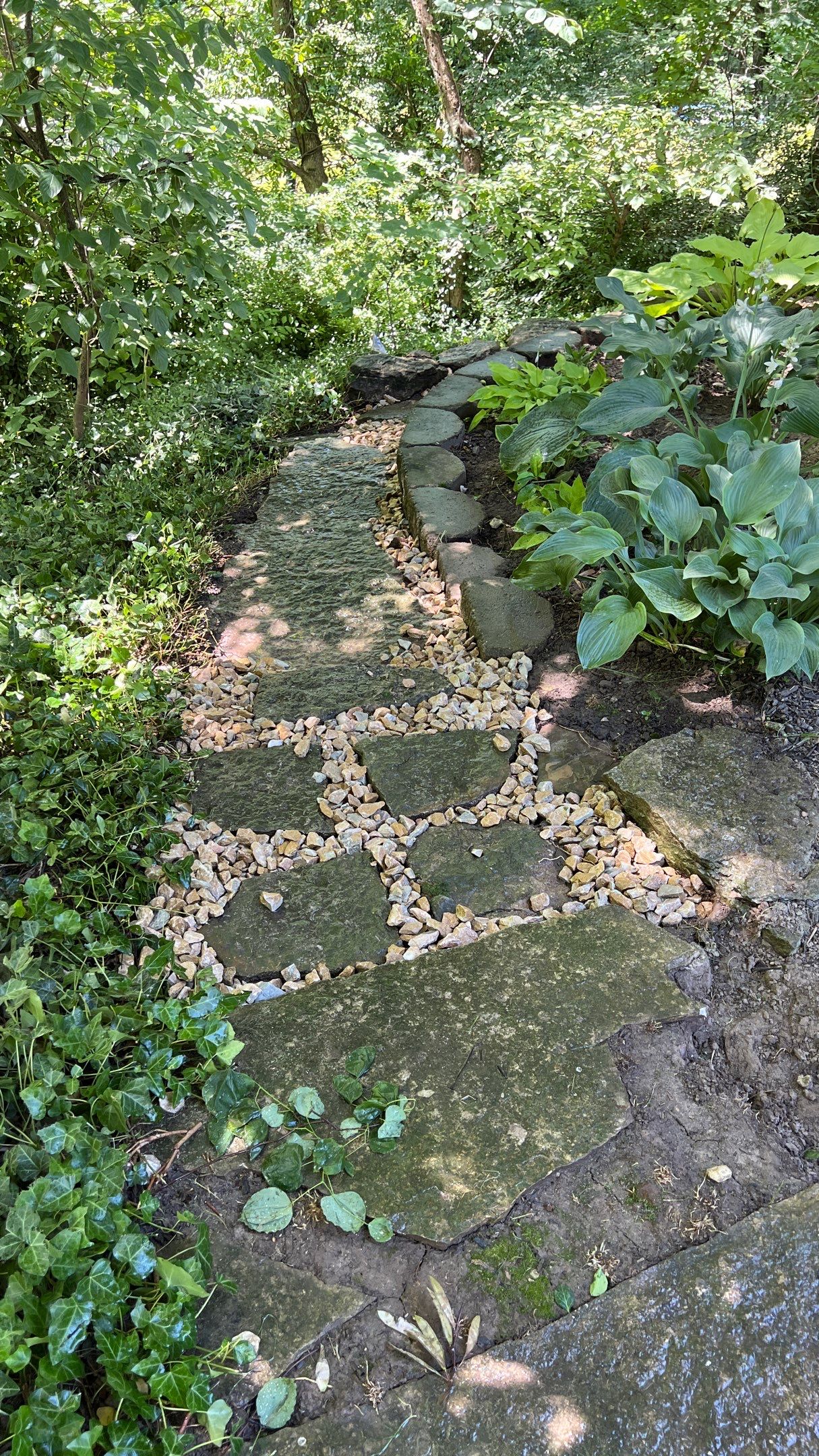 Spring Clean Up with additional Gravel Worl & Plant Installation by Reisenberg’s Lawn & Landscape, LLC