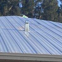 26ga 5V Crimp Mill Finish by Total Roofing System The Metal Roof Experts