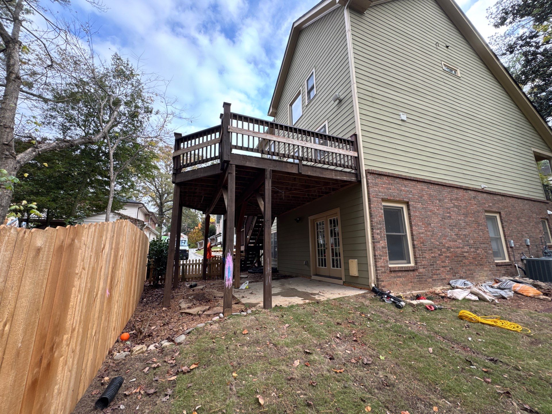 Atlanta Multi-Level Deck and Custom Screened-In Porch Addition by Swift Home Renovations