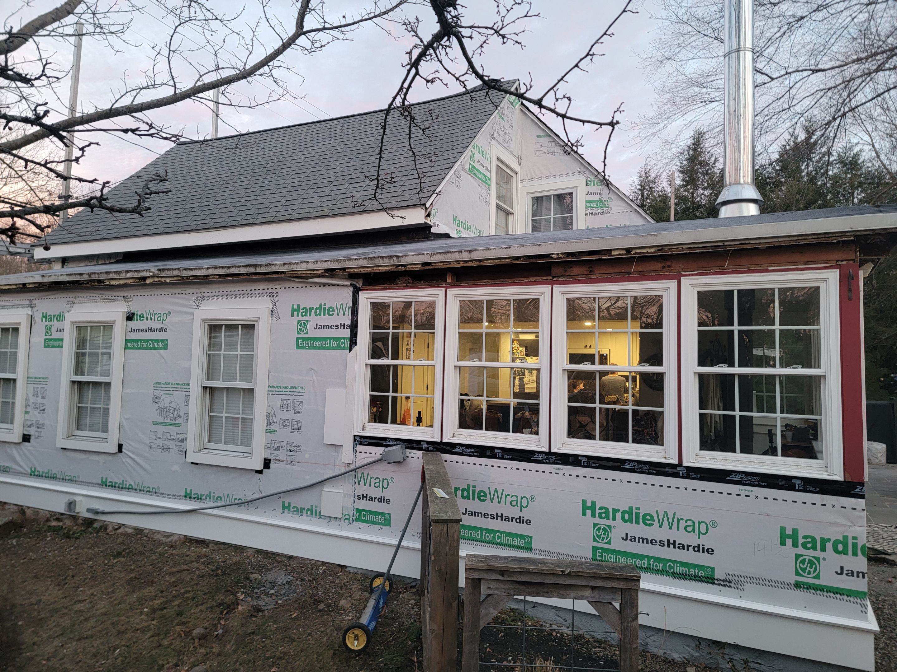 Siding Installation using James Hardie by UBrothers Construction