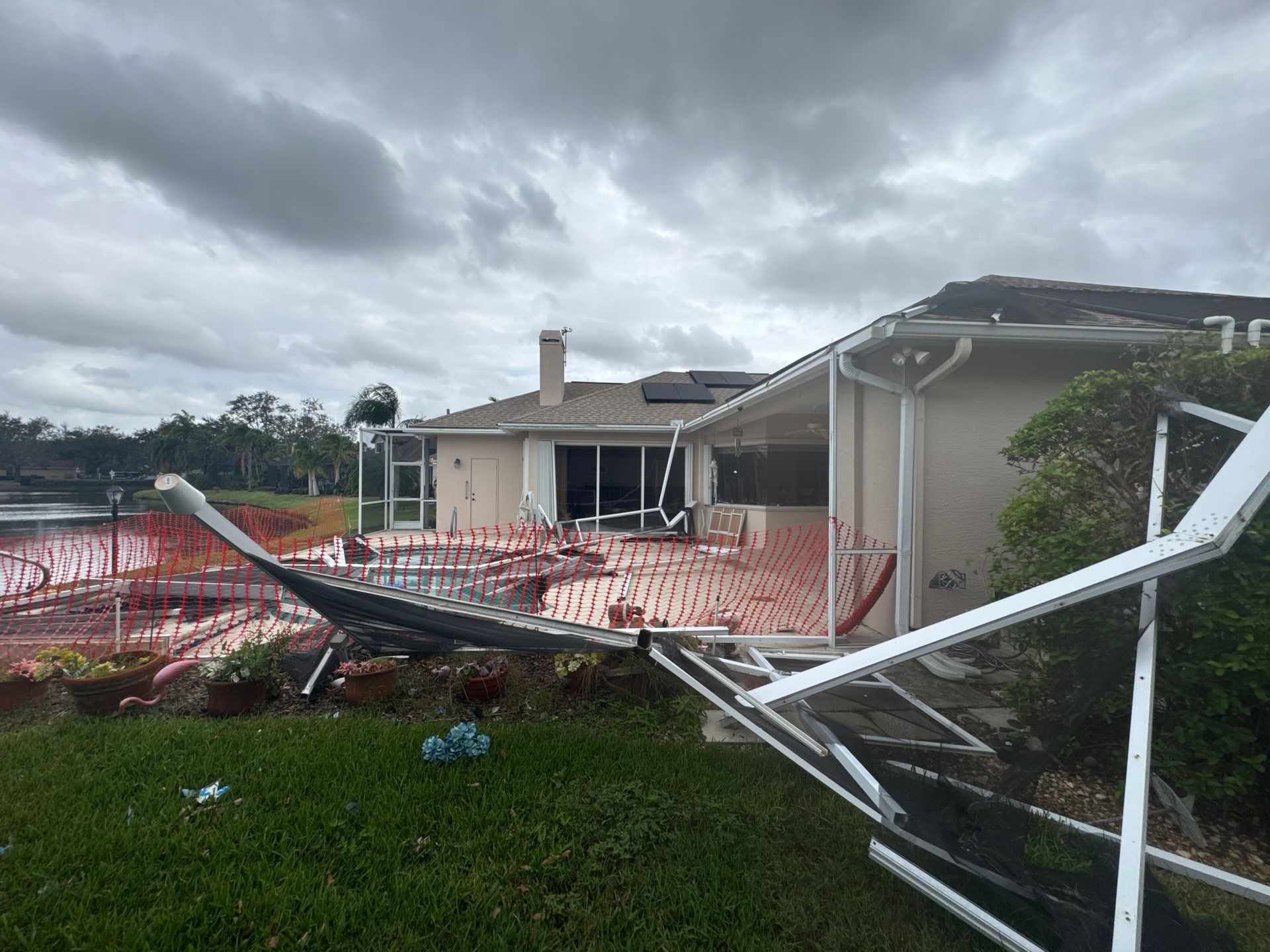 Hurricane Damage Claim in Lakewood Ranch by FLAPA & KeyStone