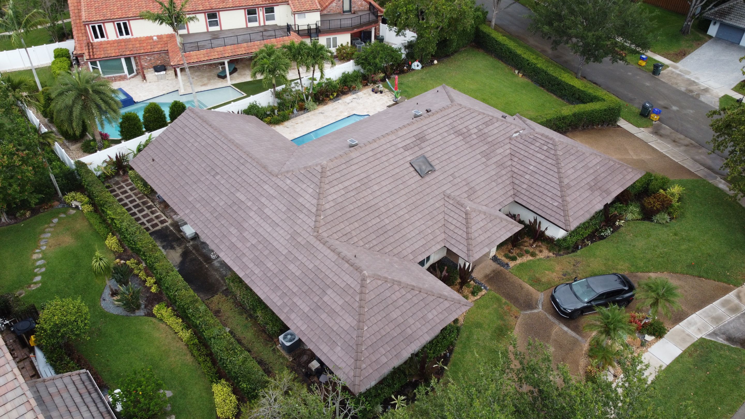 Residential Roofing Installation using Eagle Roofing Tile by BLUES BROTHERS ROOFING