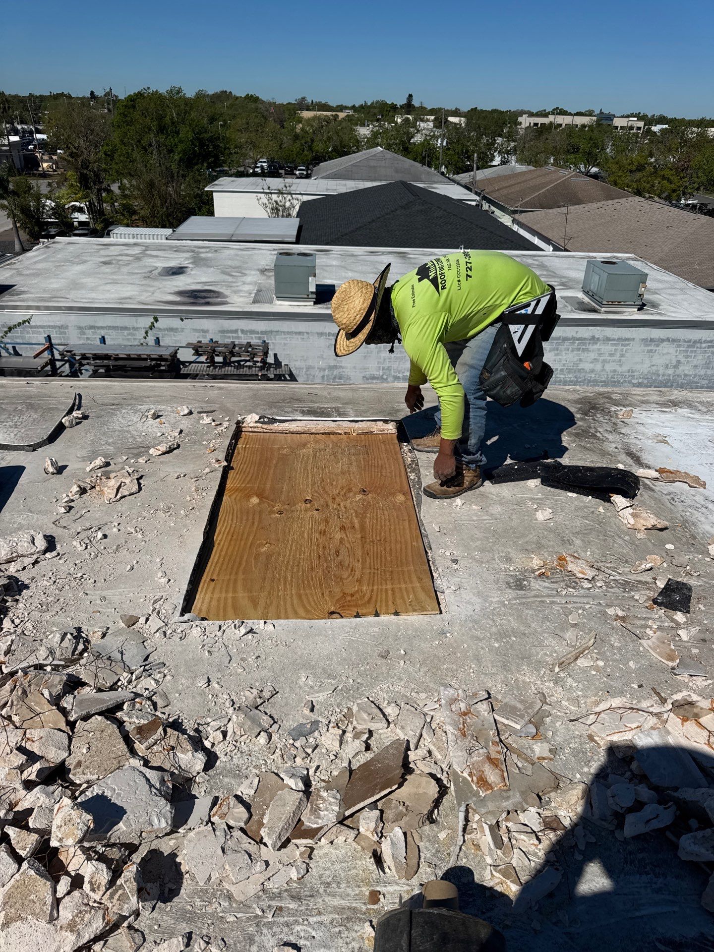 Project in St. Petersburg 33713 by Mitchell Roofing Company LLC