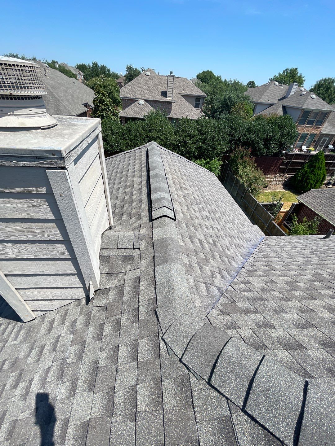 Major Hail Storm Full Roof and Gutter Replacement by First United Roofing & Construction