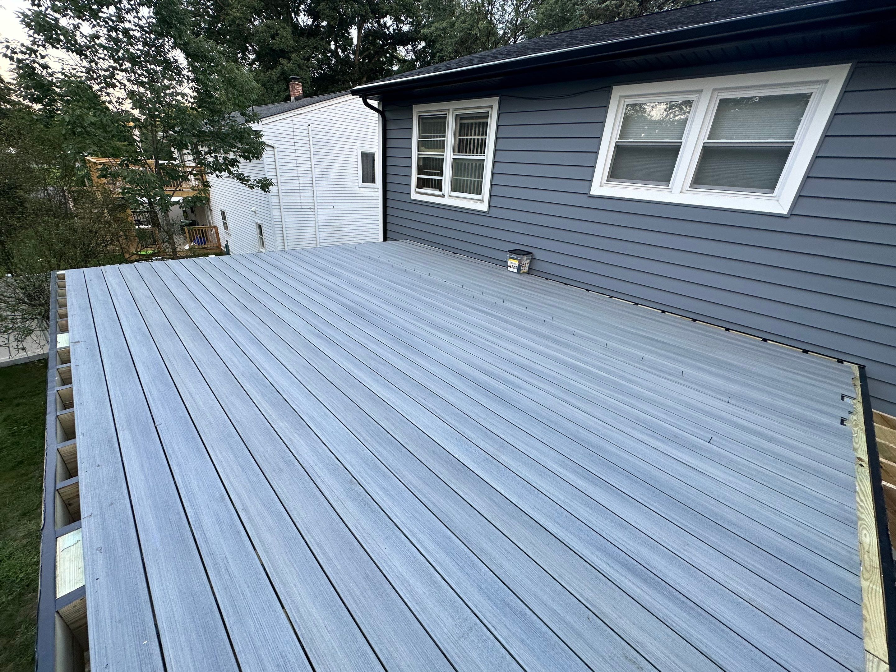 New deck in Westwood NJ by deck guardian