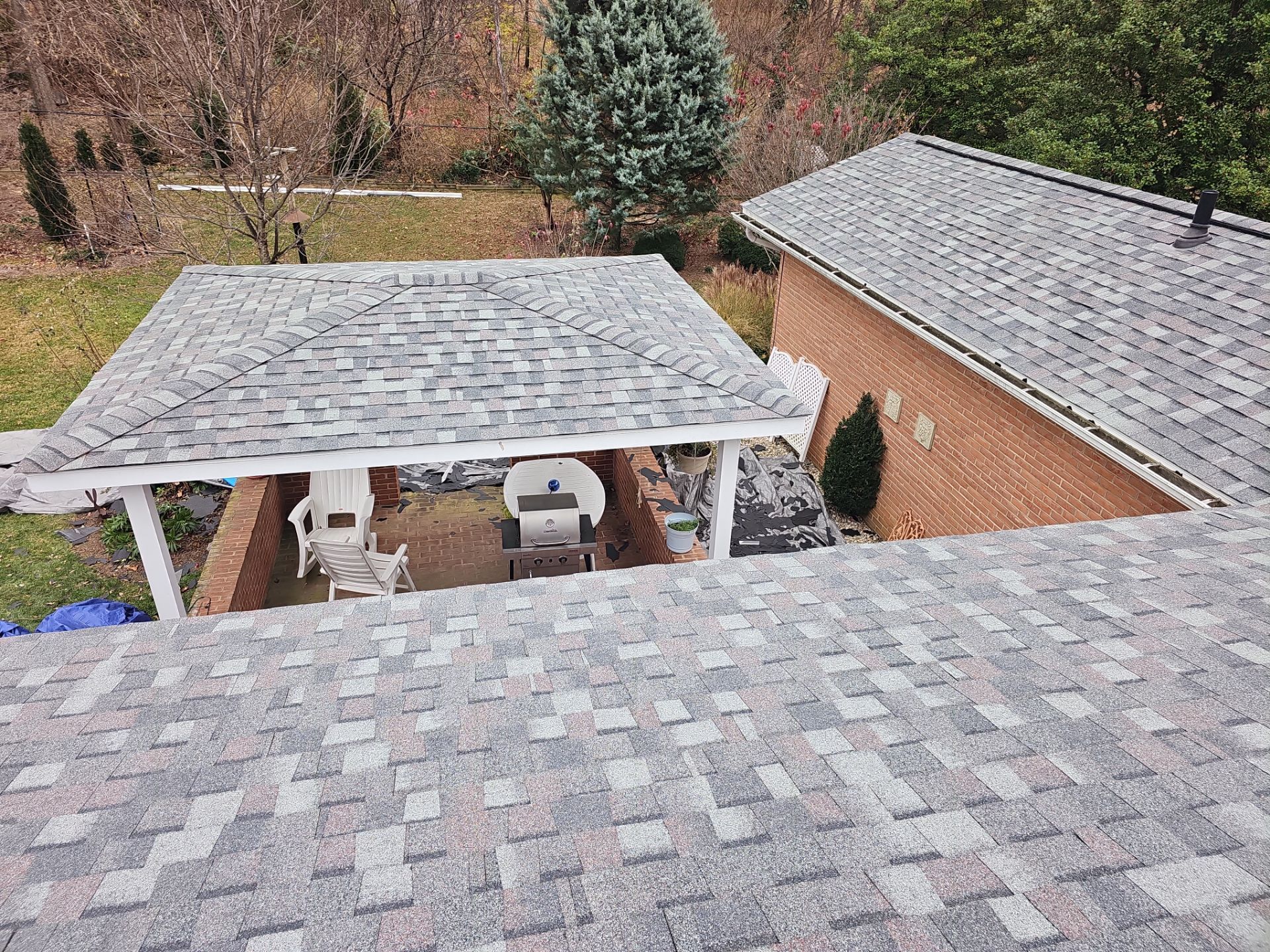 Roof Replacement - Colonial Slate by Winchester Roofing