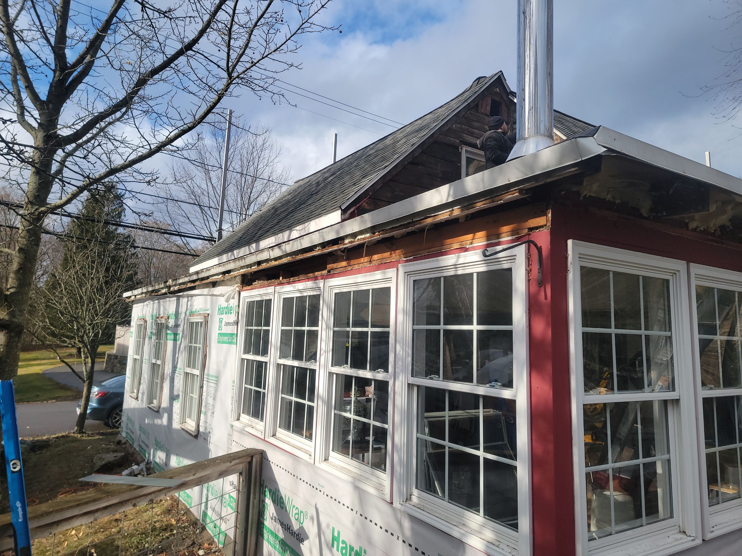 Siding Installation using James Hardie by UBrothers Construction
