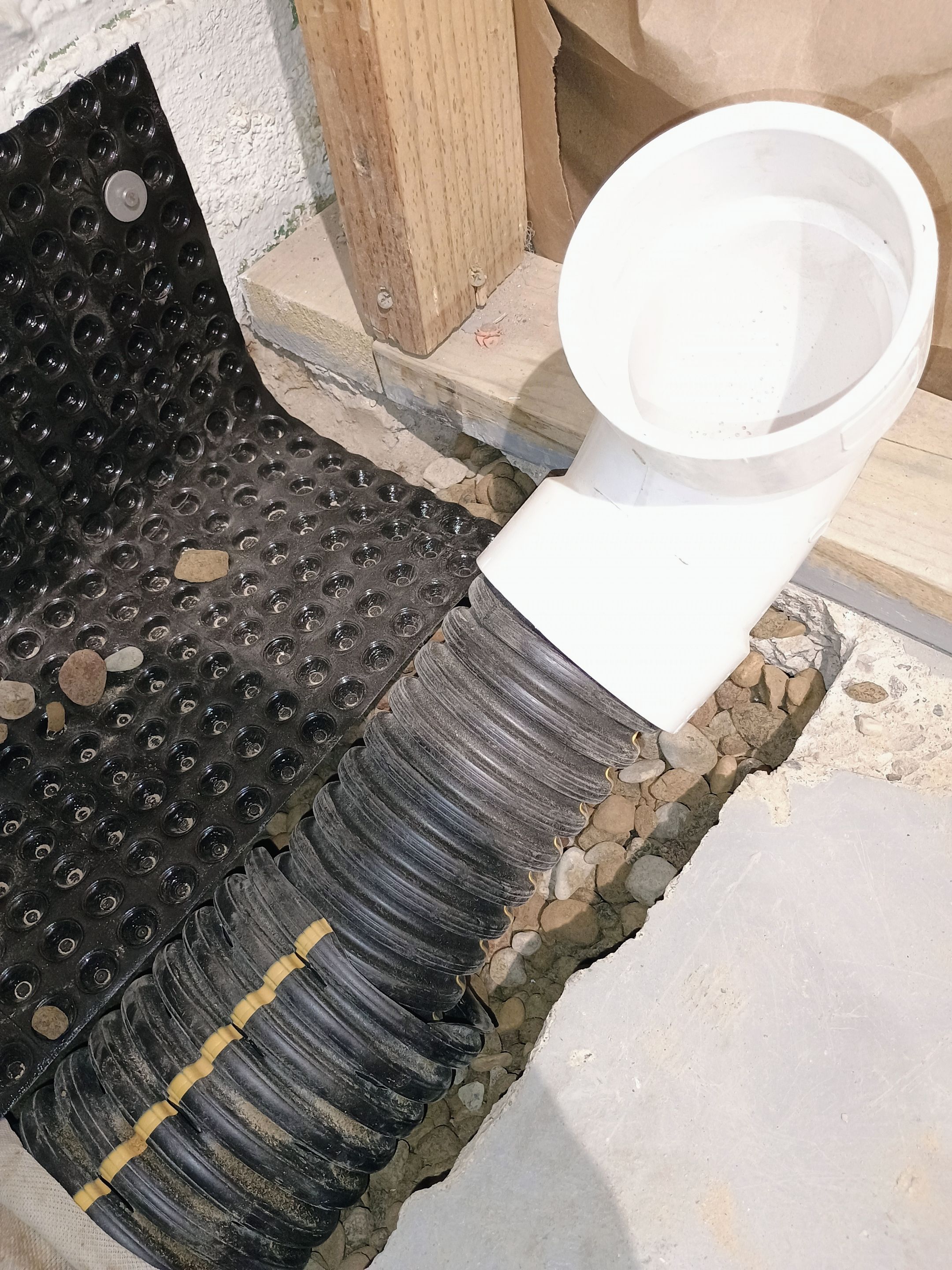 Basement Waterproofing for Kristi & Danny in St. Paul by Waterproofing Northeast