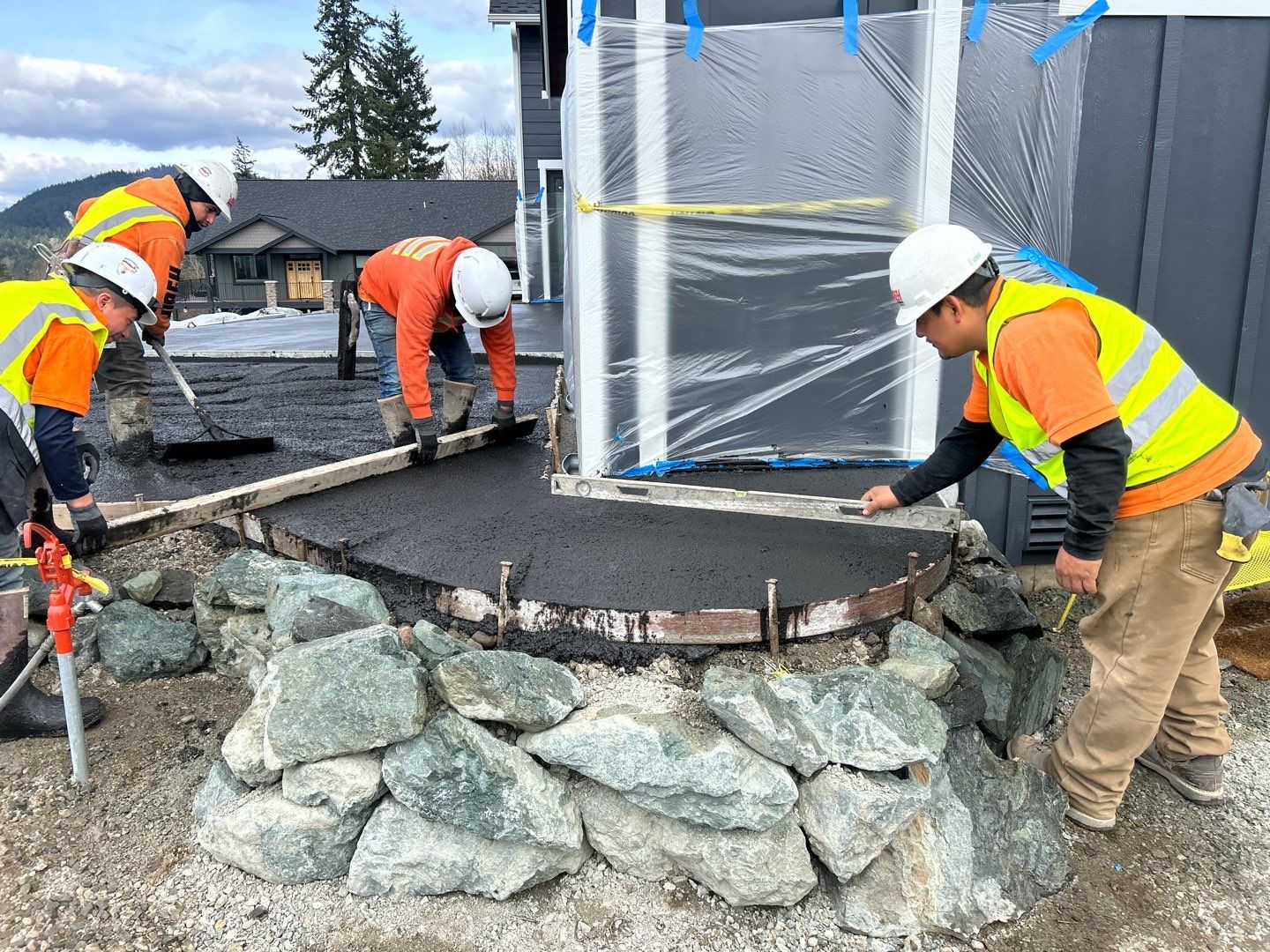 Randy | Driveway Paving & Stamped Patio Finish, Asphalt & Concrete Project by Jireh Asphalt & Concrete Inc 