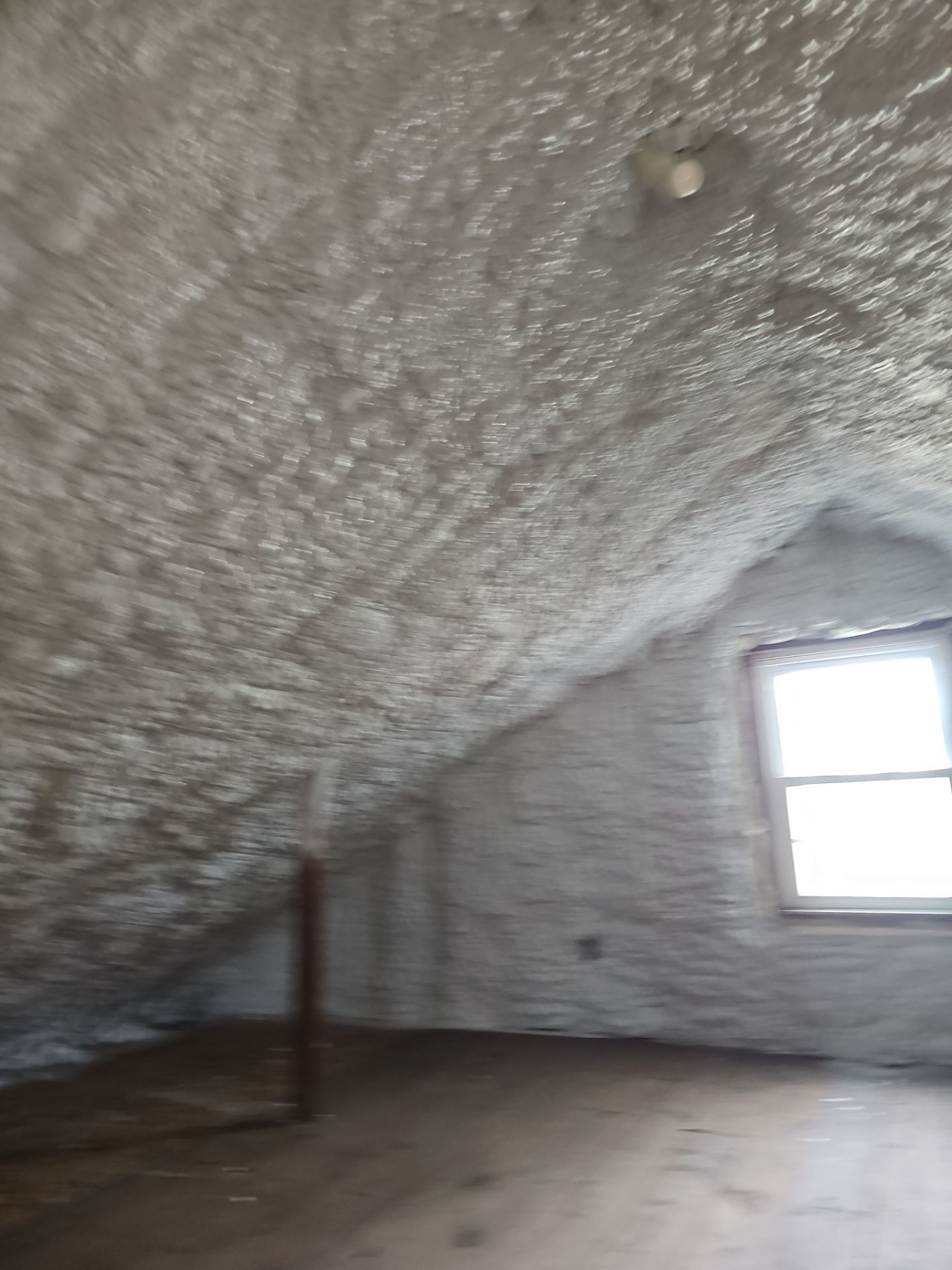Attic Insulation using open cell spray foam by NYS Foam & Energy