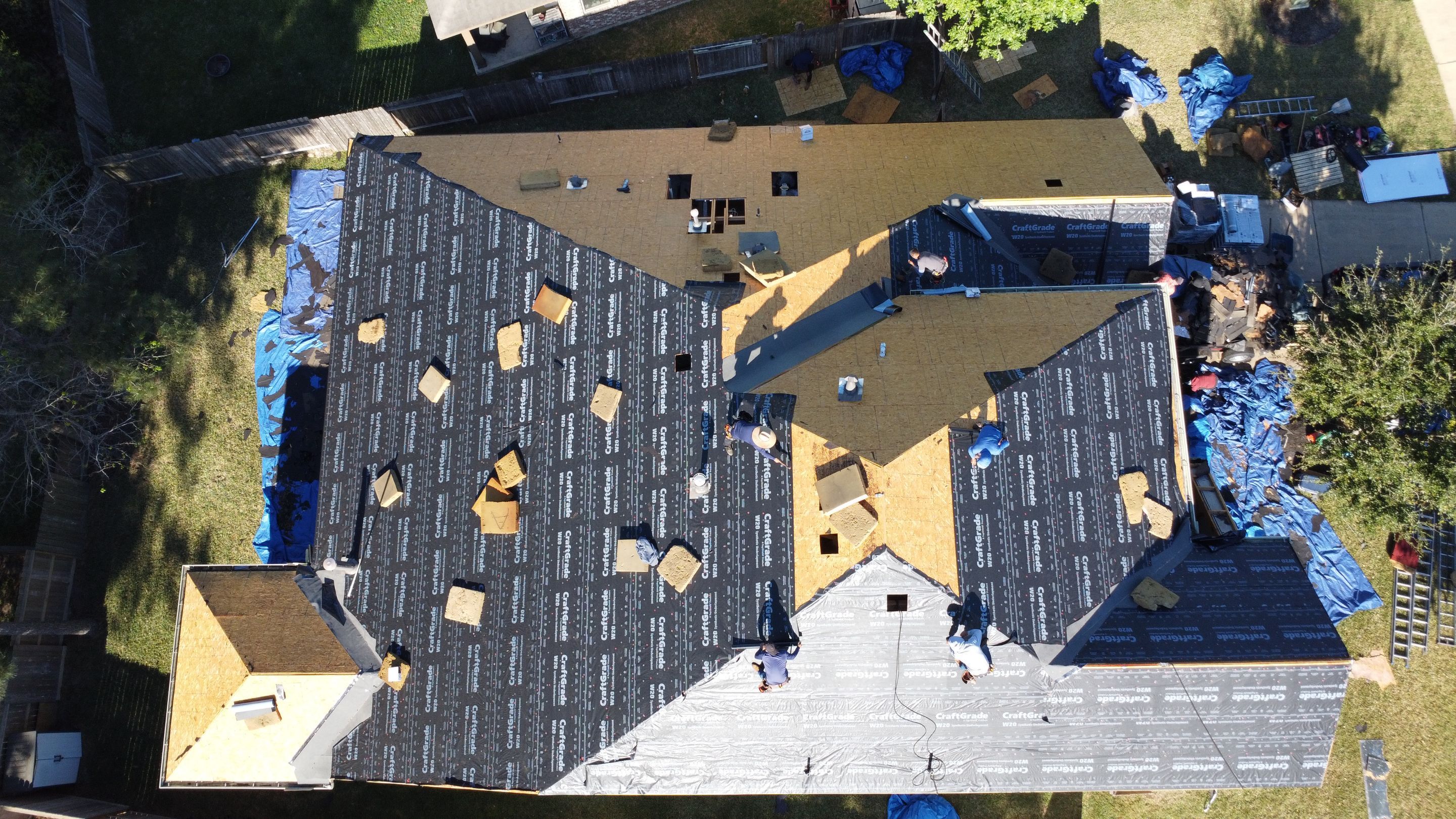 Project in Spring, Texas by Roof Top Innovations