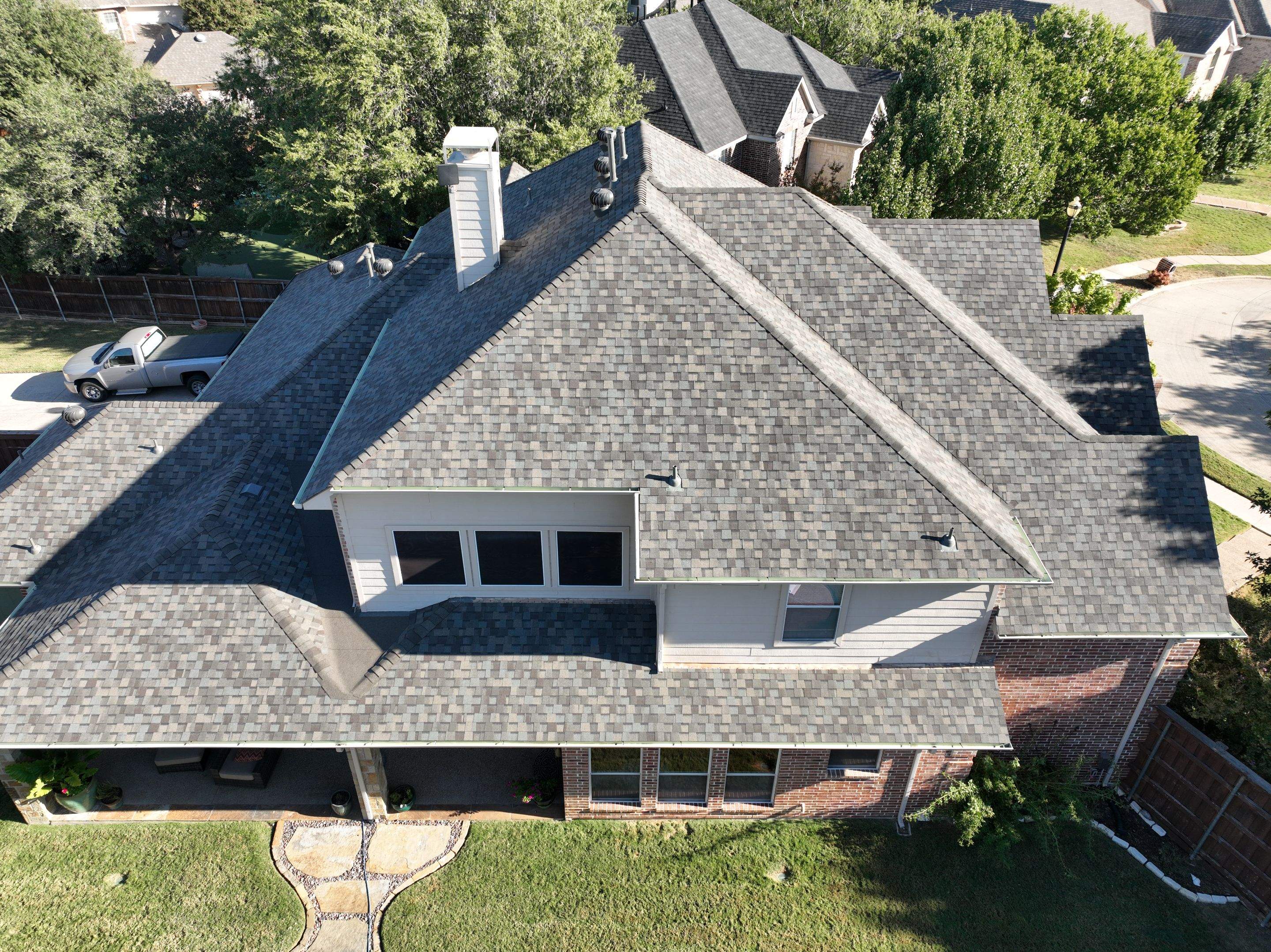 Residential Roofing Installation using Certainteed Landmark Max Def Weather Wood by Becker Roofing and Exteriors