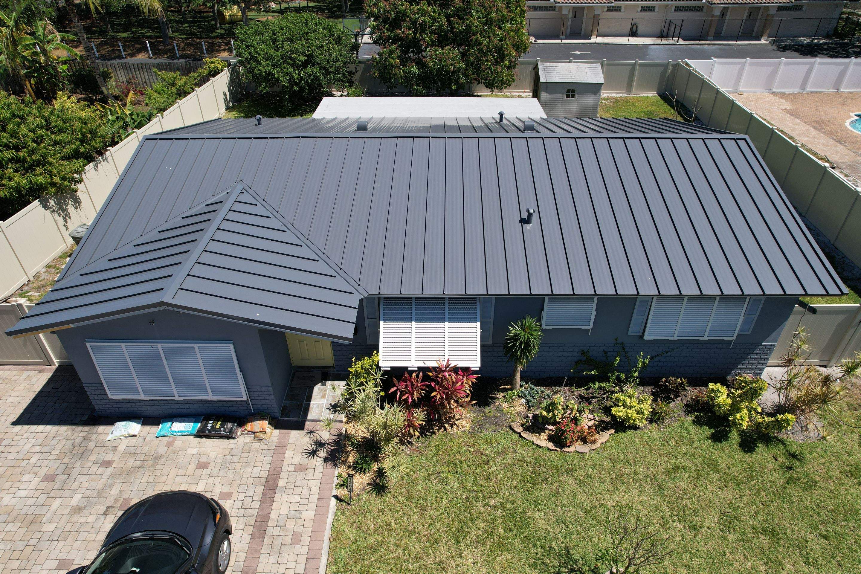 Metal  Roof using Polyglass XFR by Roofing Recovery