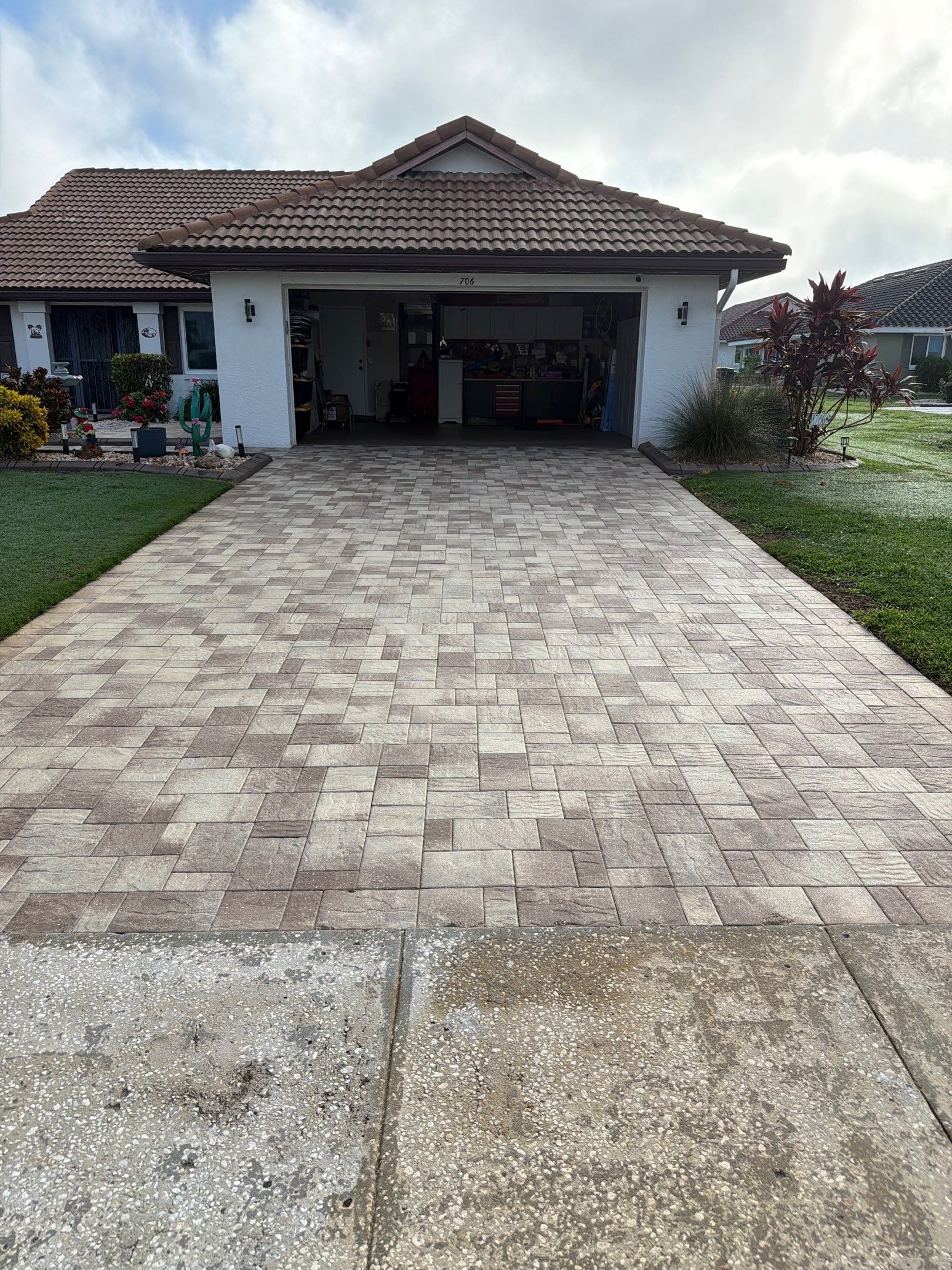 Restorative Paver Cleaning and Sealing in Sun City Center by Supreme Paver Experts