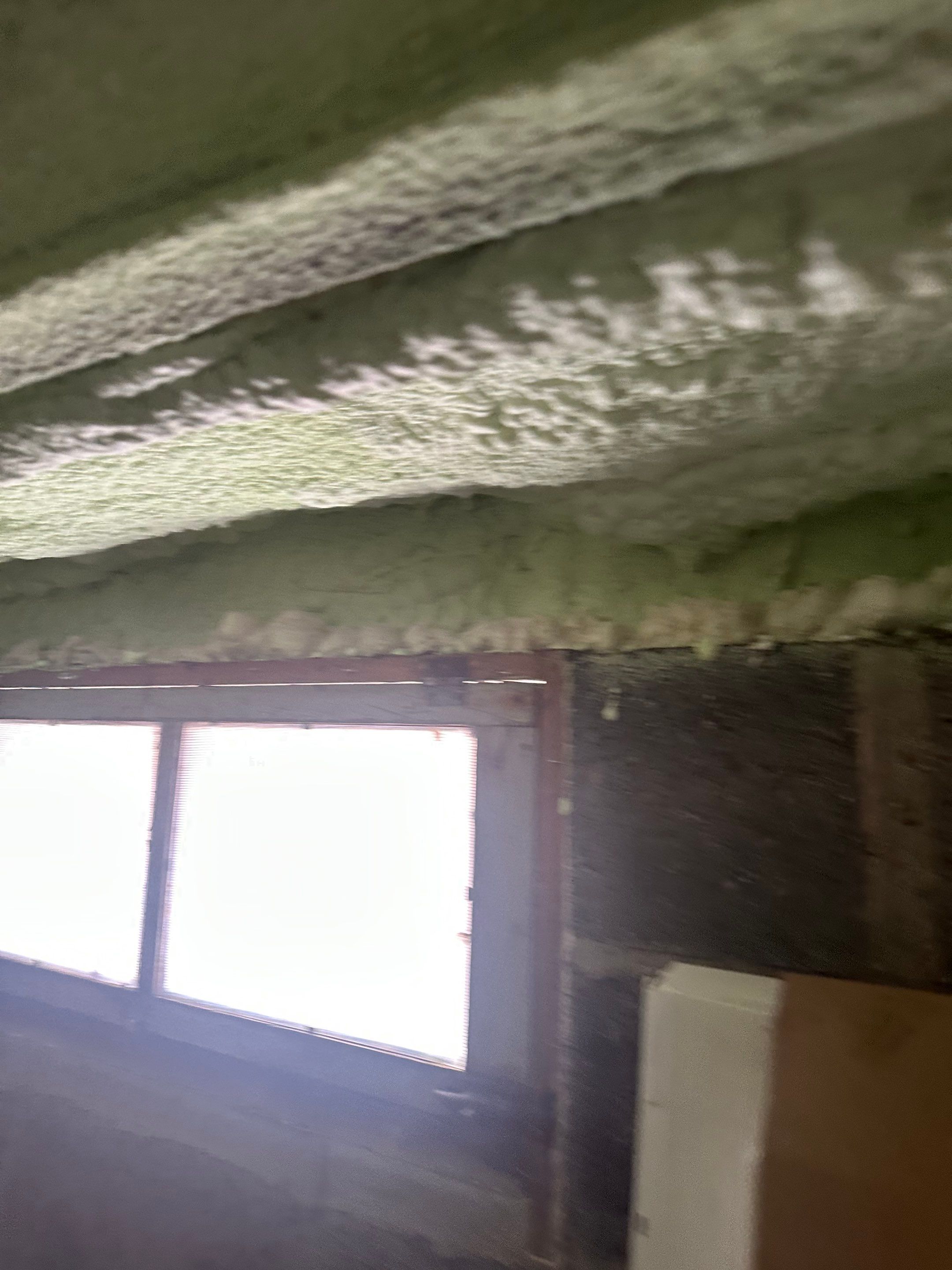 Basement Ceiling using Closed Cell Spray Foam by NYS Foam & Energy