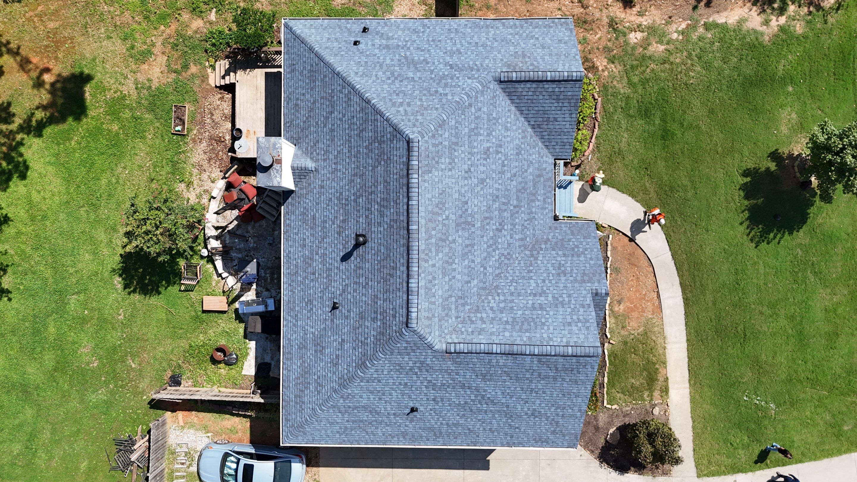Cumming, GA Roof Replacement, CertainTeed Landmark Pro Coastal Blue by Reset Roofing