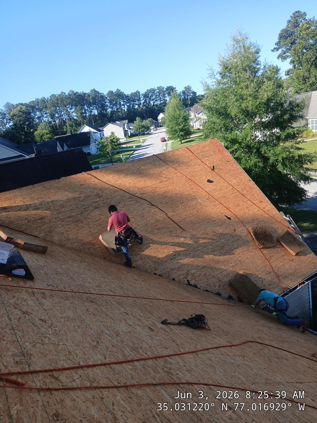 FORTIFIED Roof Replacement using Certainteed Landmark Pro Max Def Red Oak by RGR Construction and Roofing, LLC