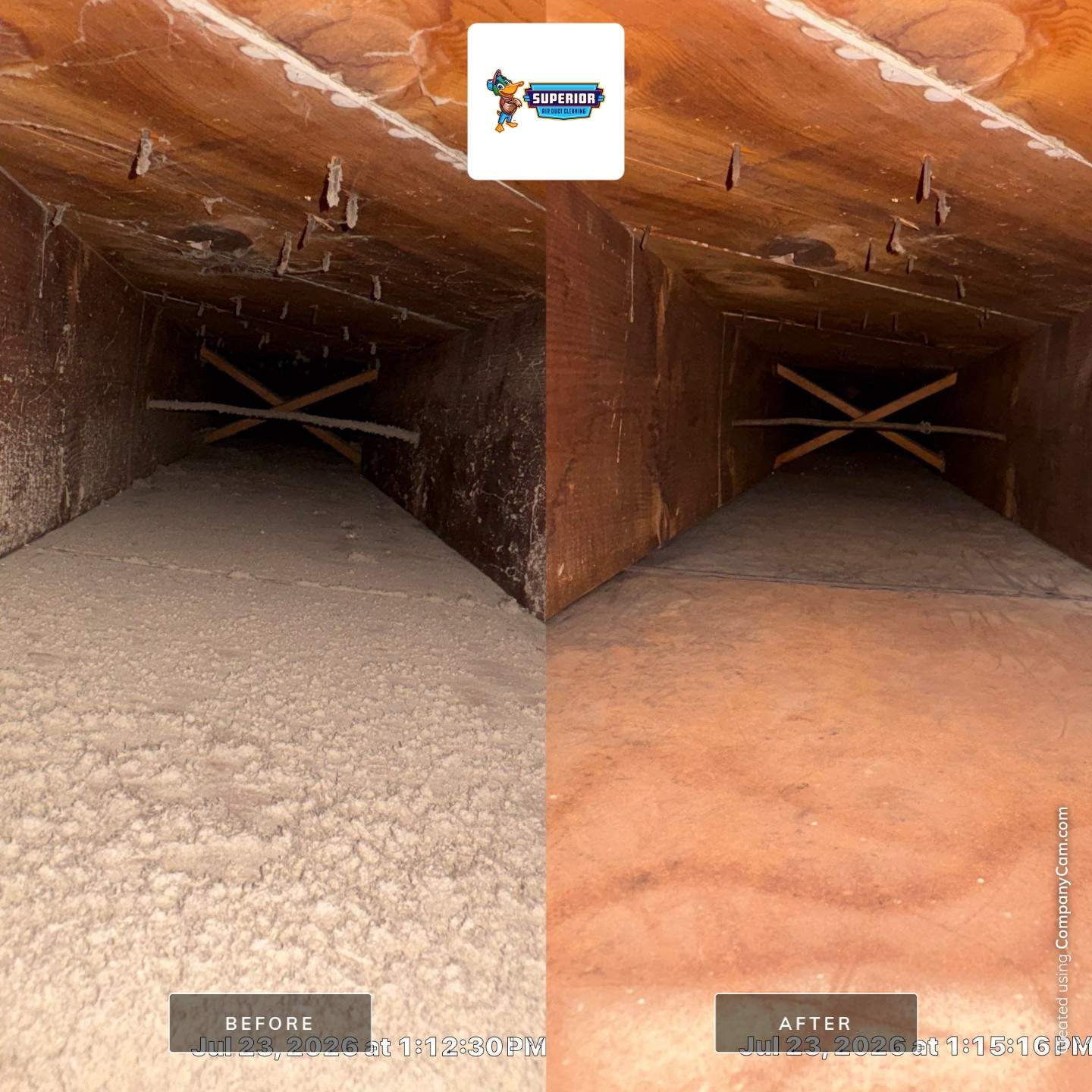Full Residential Air Duct Cleaning in New Brighton Pennsylvania by Superior Air Duct Cleaning