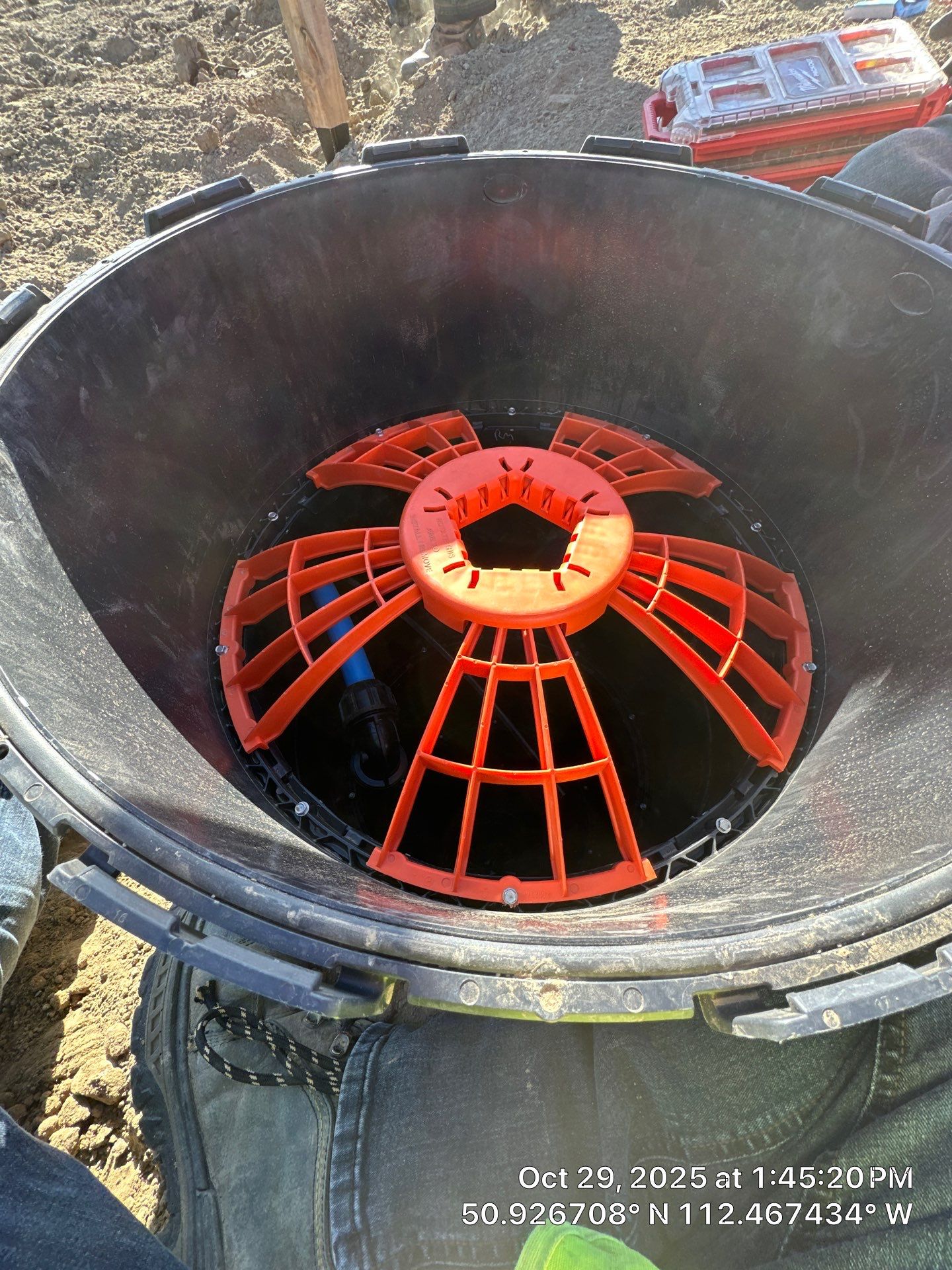 Full Septic System Installation With Polyethylene Tanks In Alberta by Septic Medic Inc.