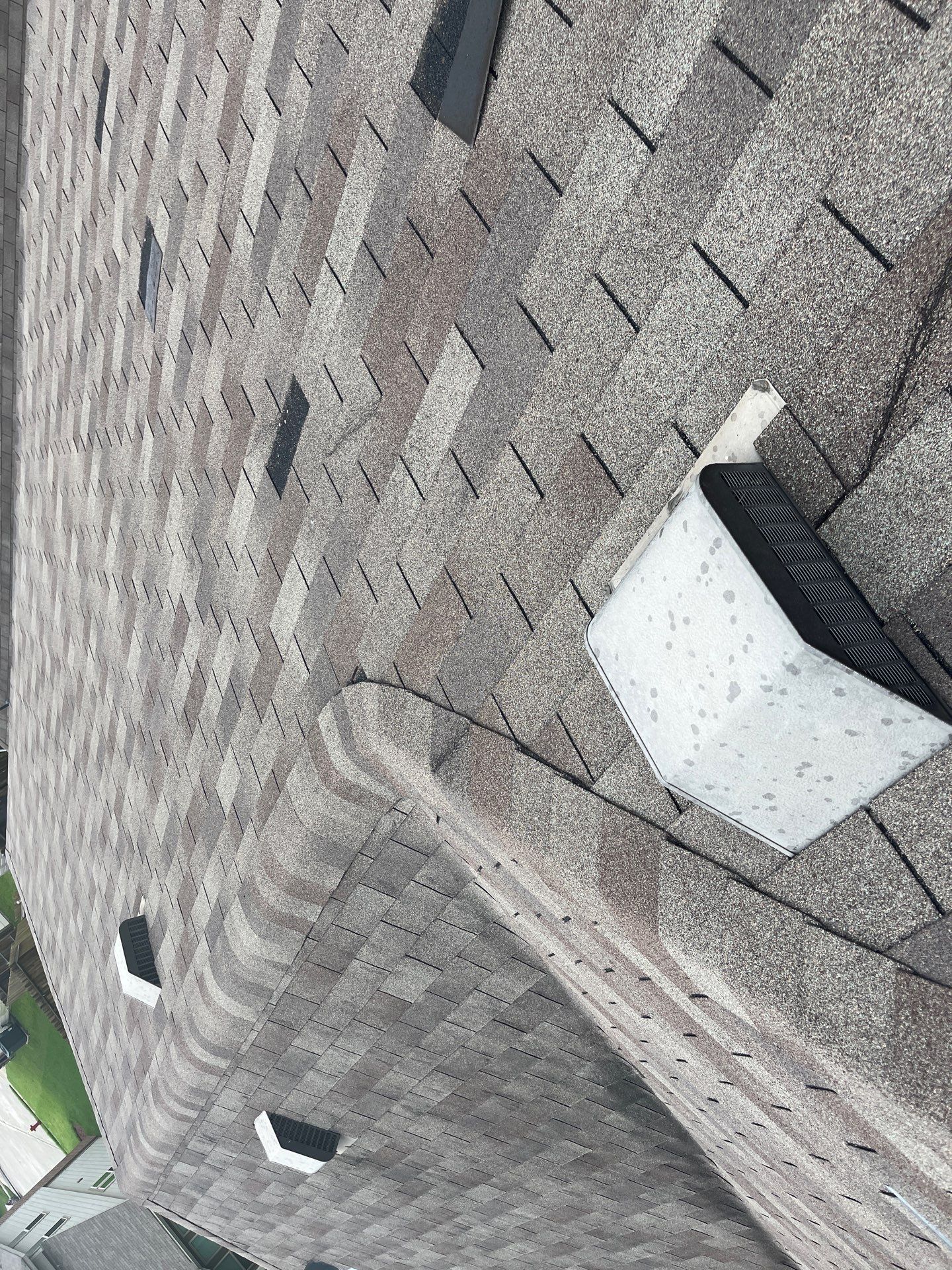 Hail Damage using Owen's Corning Duration (Lifetime) Shingles by Roof Repair Company