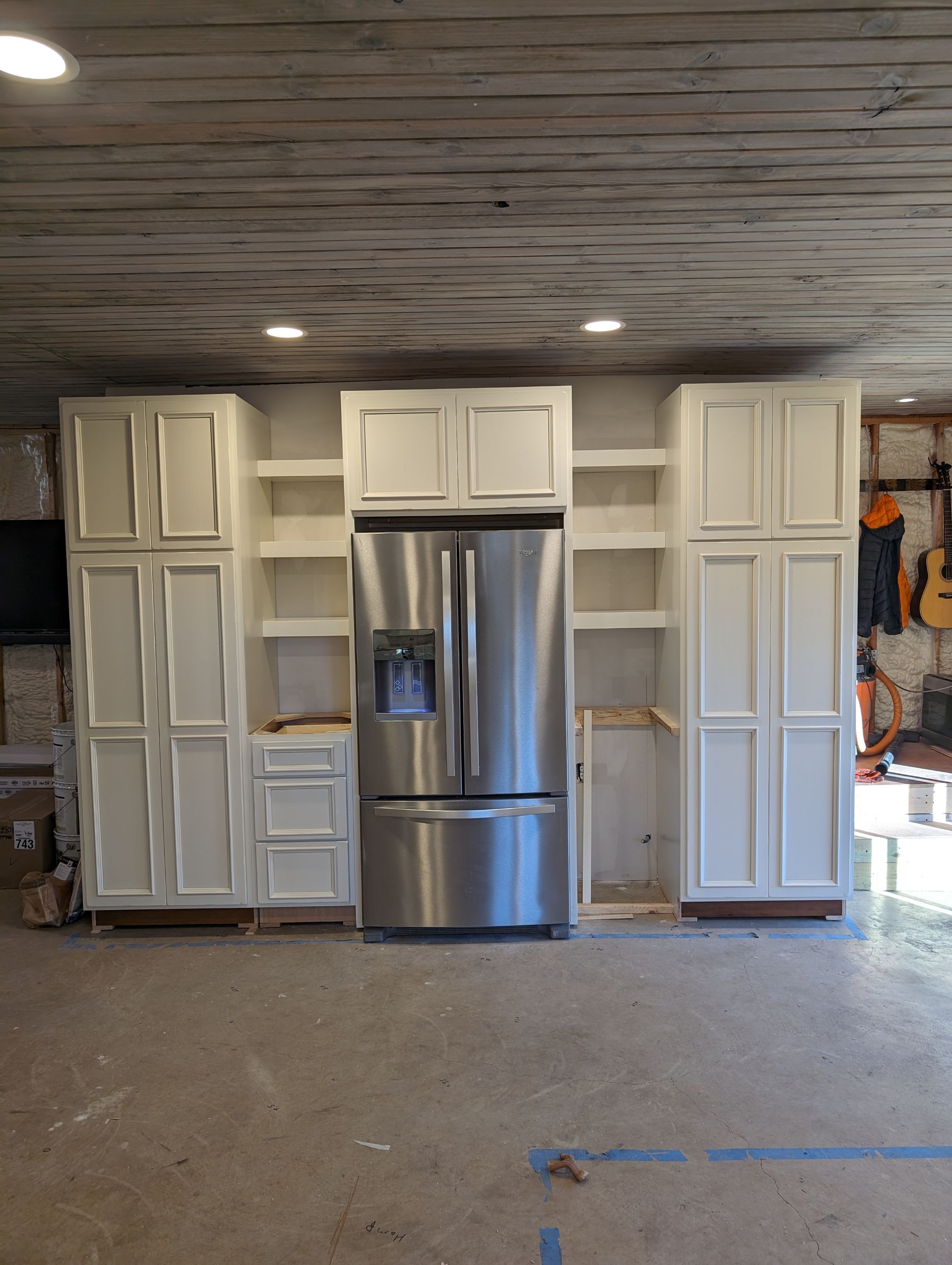 Jones Painted Maple Kitchen by Kitchen Works LLC