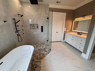 Master bathroom renovation