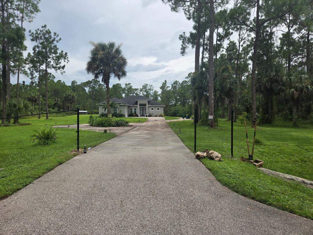 Chain Link Install in Naples by True Fence LLC