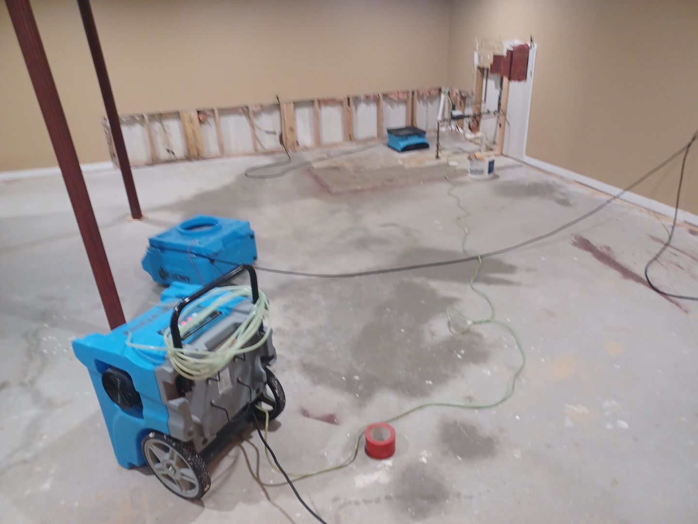 Project in West Bloomfield by EzDry Water Mitigation & Property Restoration