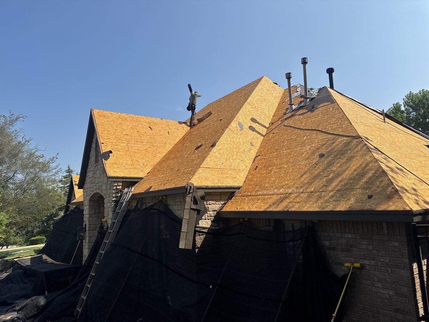 Residential Roofing Installation using IKO by Castillo Roofing