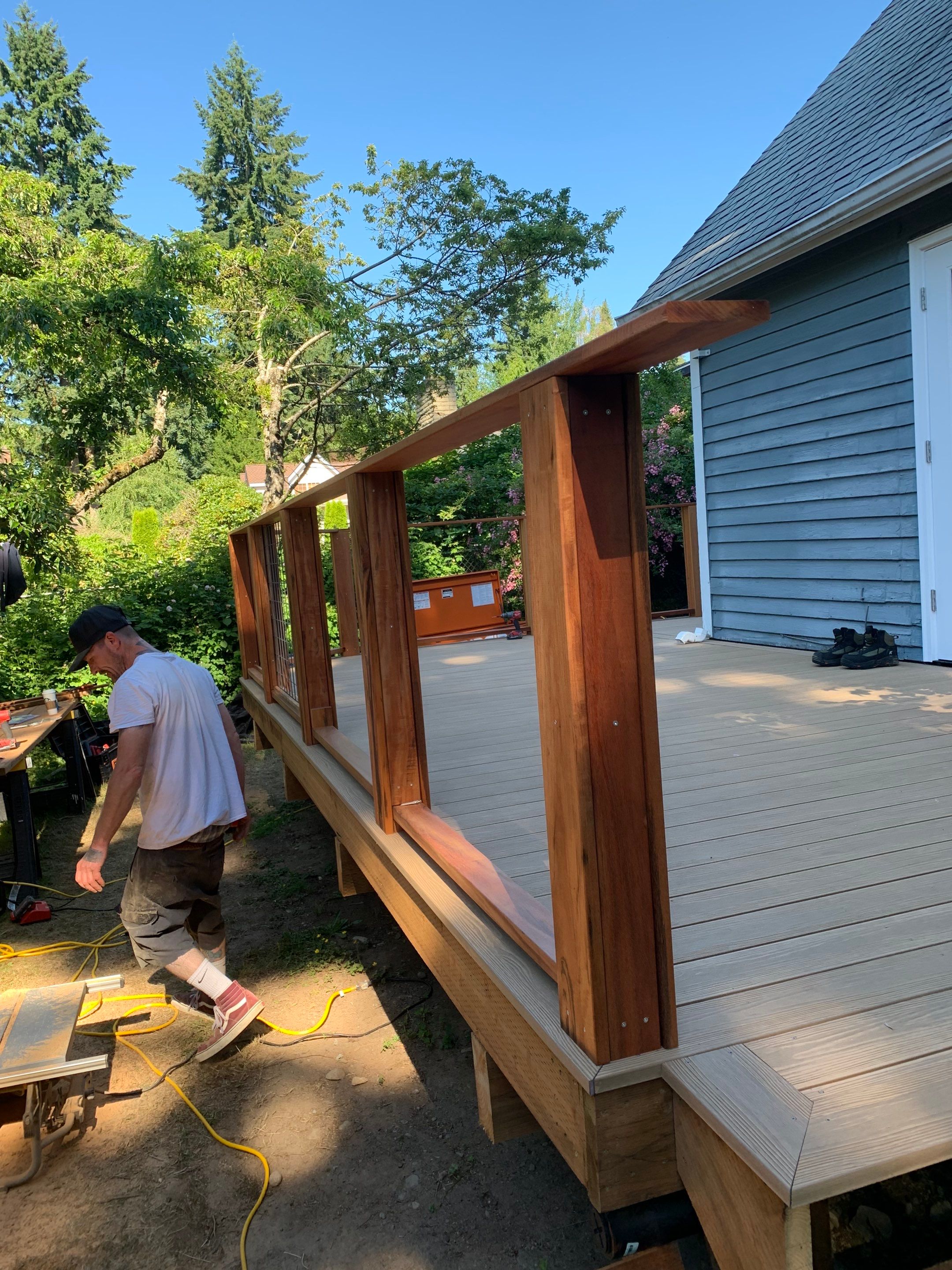 Northgate Wrap around by Alki deck builders 