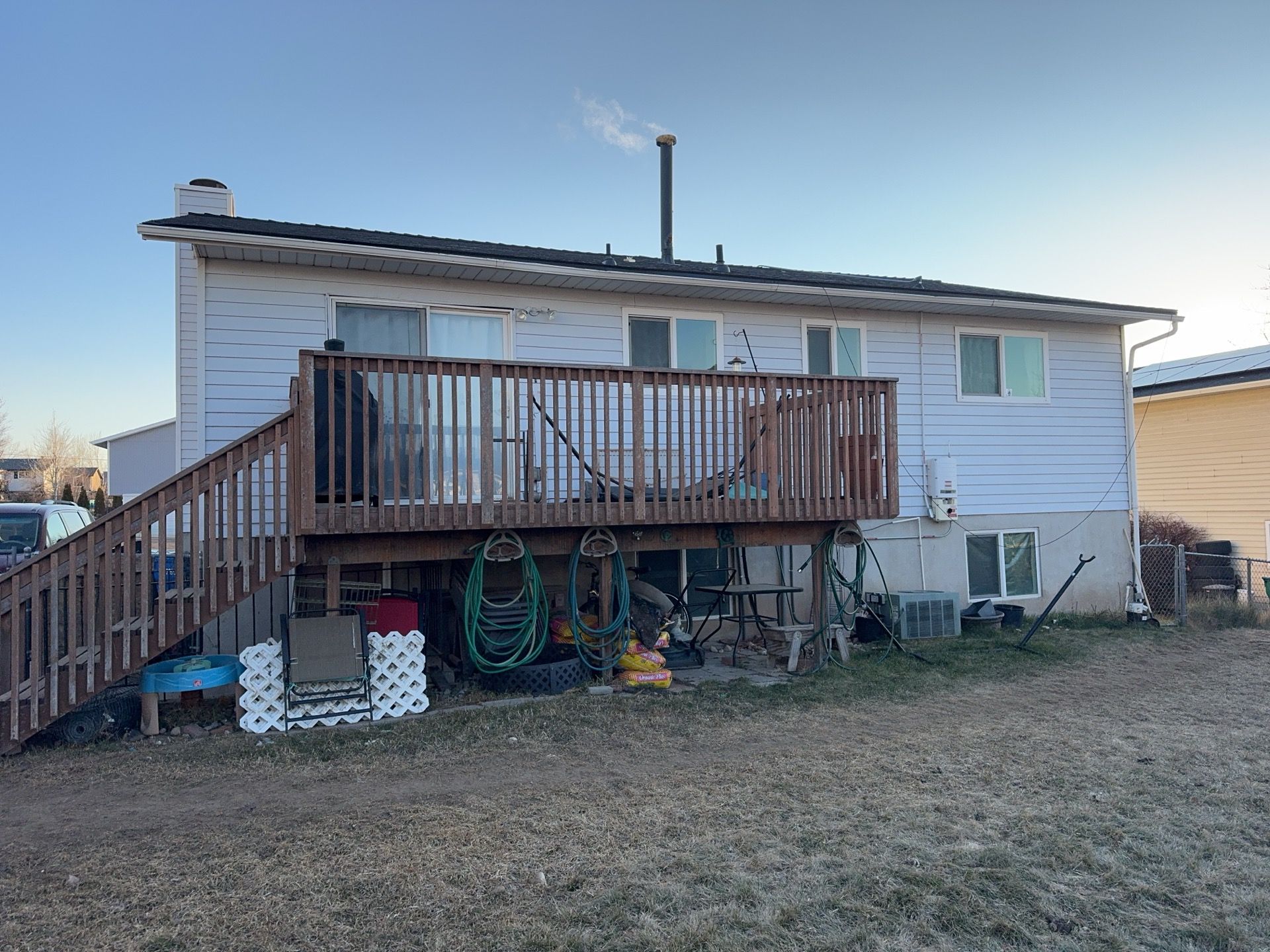 Orem | Beautiful Hardie Lap with B&B Accent | Boothbay Blue by Ideal Siding Utah
