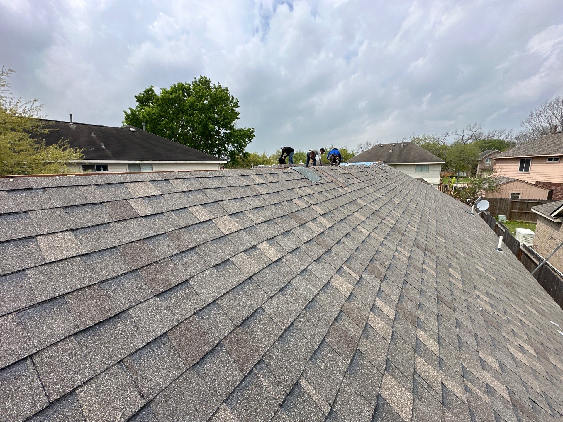 Residential Roofing Installation using Atlas Prolam by Motion Roofing