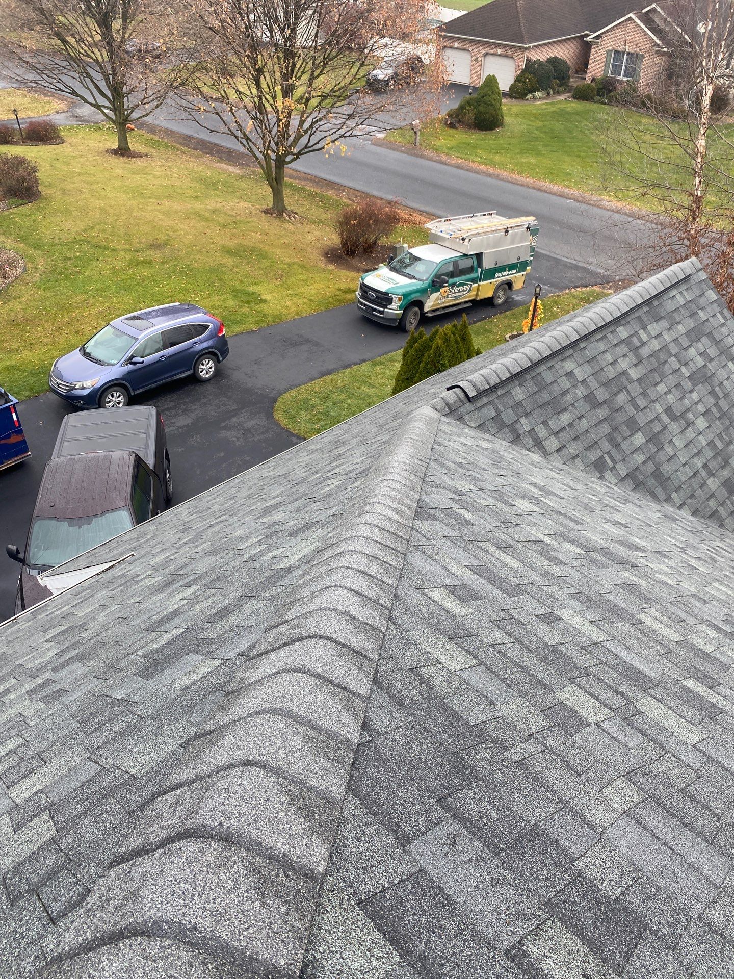 New Roof Installation using Owens Corning Duration Estate Gray by Starway Roof Systems