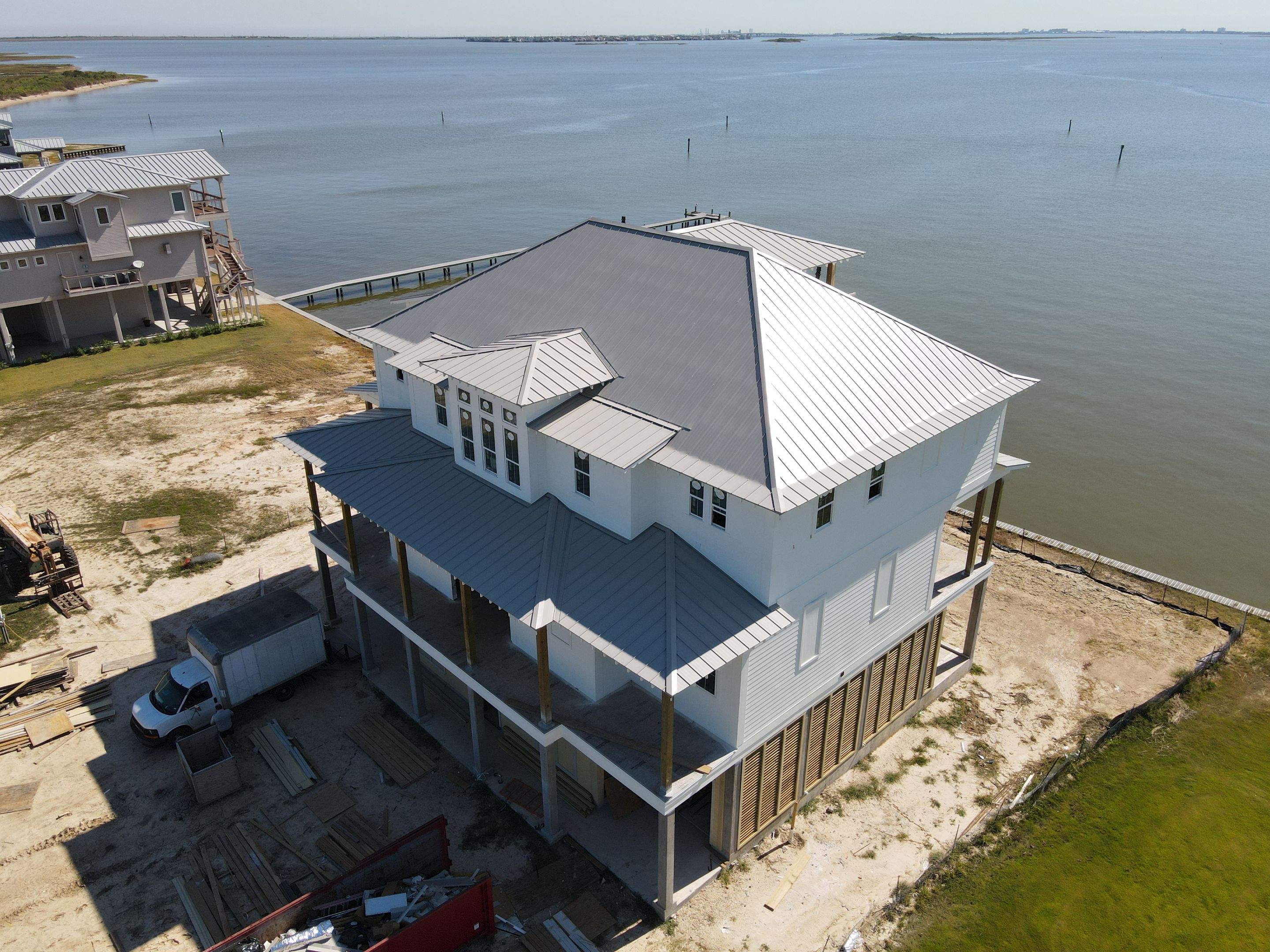 Metal Roof  using McElroy Metals - Ash Gray by Level 7 Companies