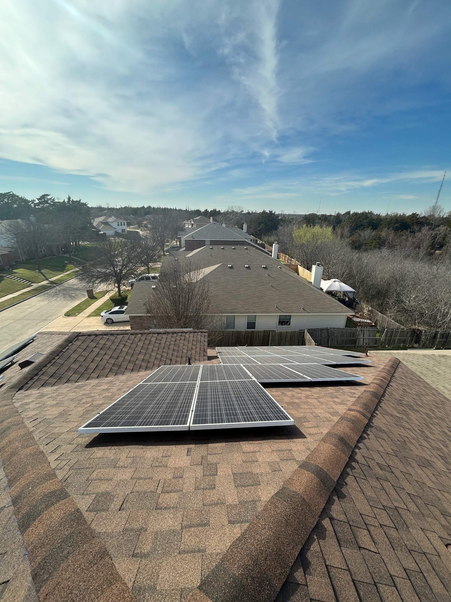 New roof, Railless-to Railed System by Safeco Servicing