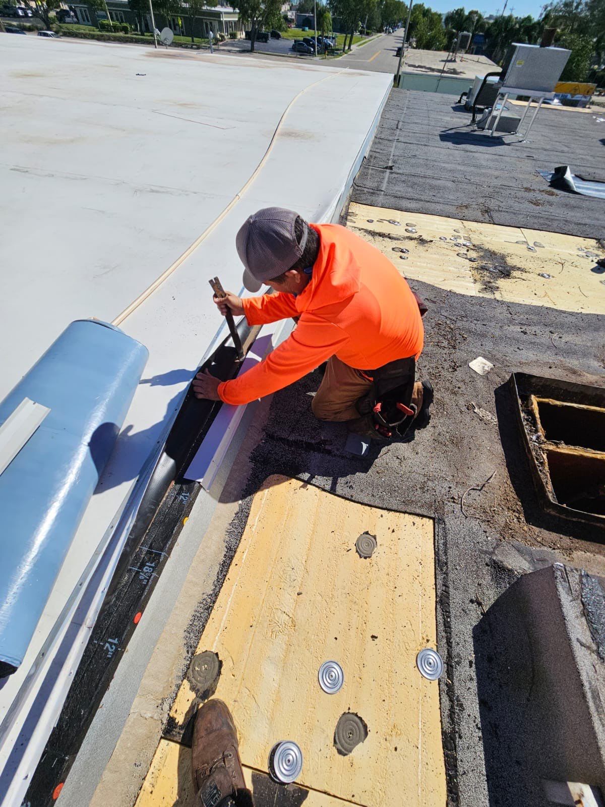 Commercial Roofing Installation using BUR by Four Peaks Roofing