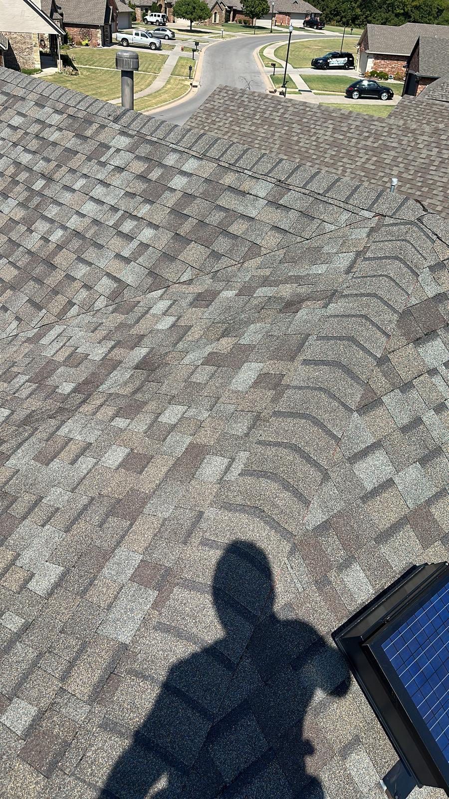 Reroof using Owens Corning Duration Storm IR in Driftwood by Castillo Roofing