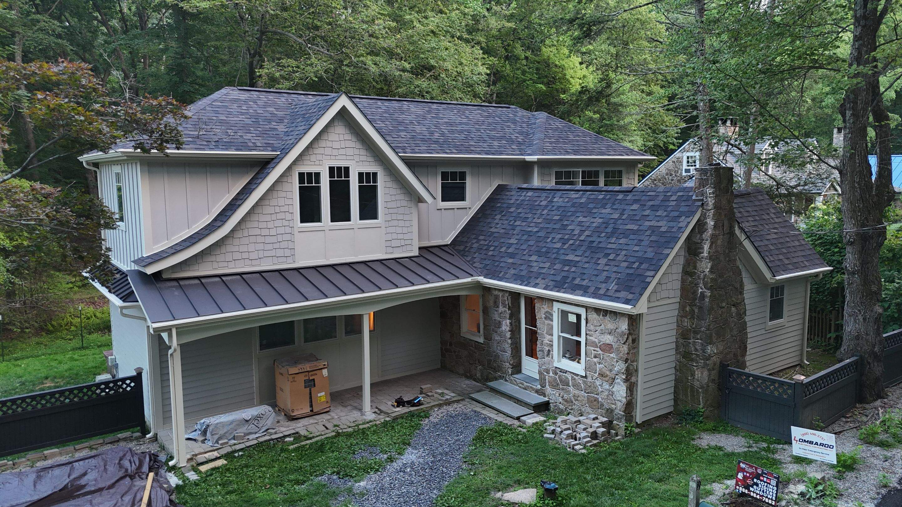 Second Floor Addition and Full Exterior Remodel by All State Home Improvement Inc.