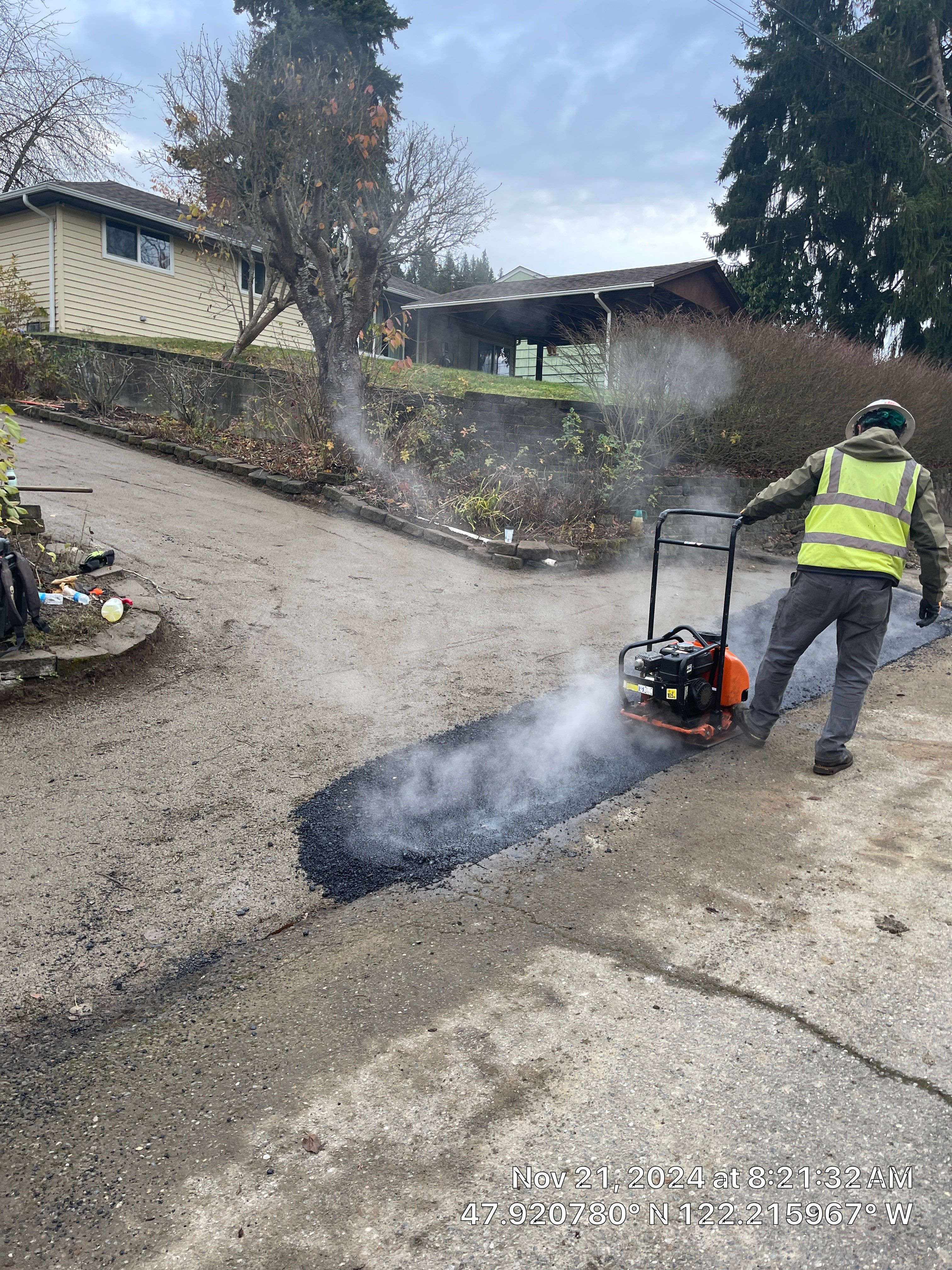 Concrete Garage Epoxy Paint Finish | Everett by Jireh Asphalt & Concrete Inc 