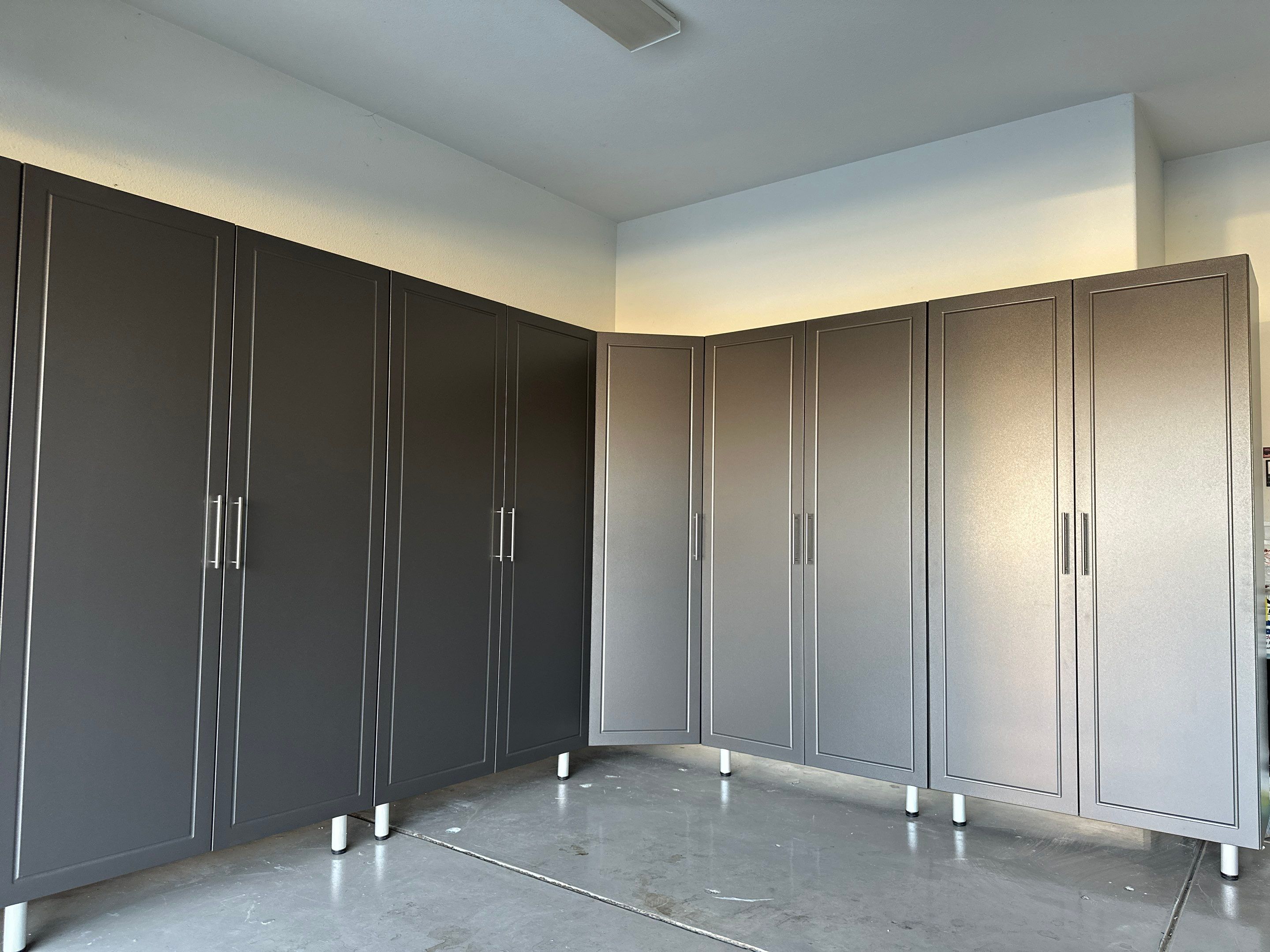 Garage Storage & Cabinet Painting in Manteca by Lancaster Painting