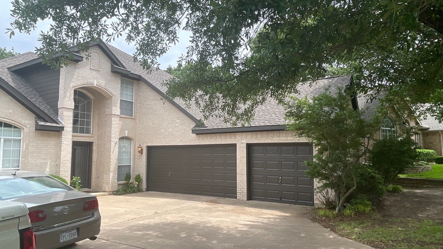 Full Exterior Remodel (Roofing, painting, Gutters) & Interior Damage Repair & Painting by First United Roofing & Construction