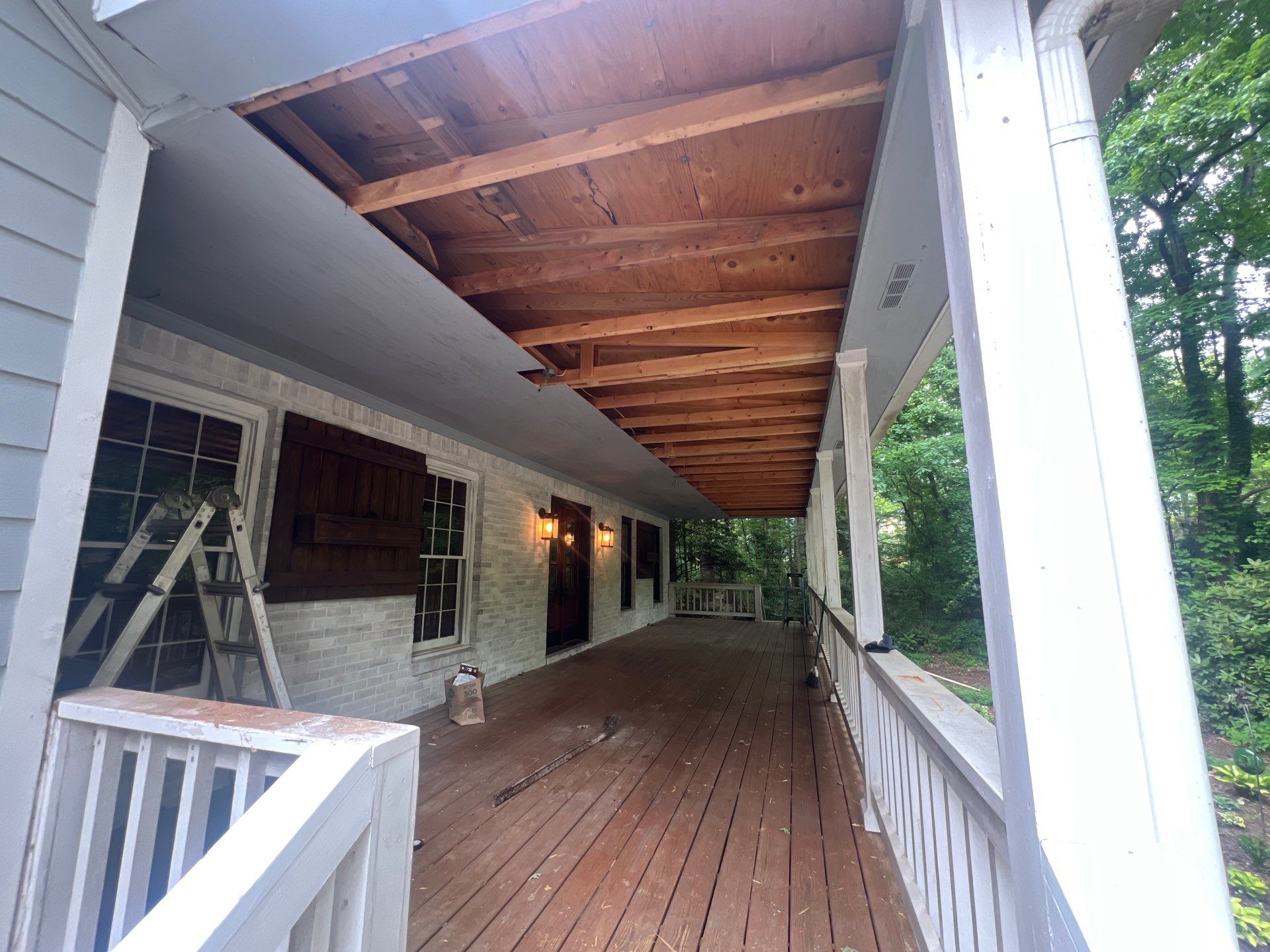 Custom Deck Construction and Exterior Painting Transformation in Kennesaw by Swift Home Renovations