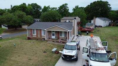 Roof replacement by hail damage