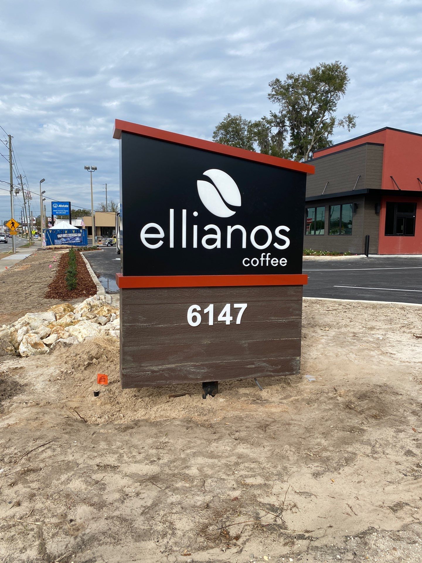 Ellianos Monument Sign by SignCrafters