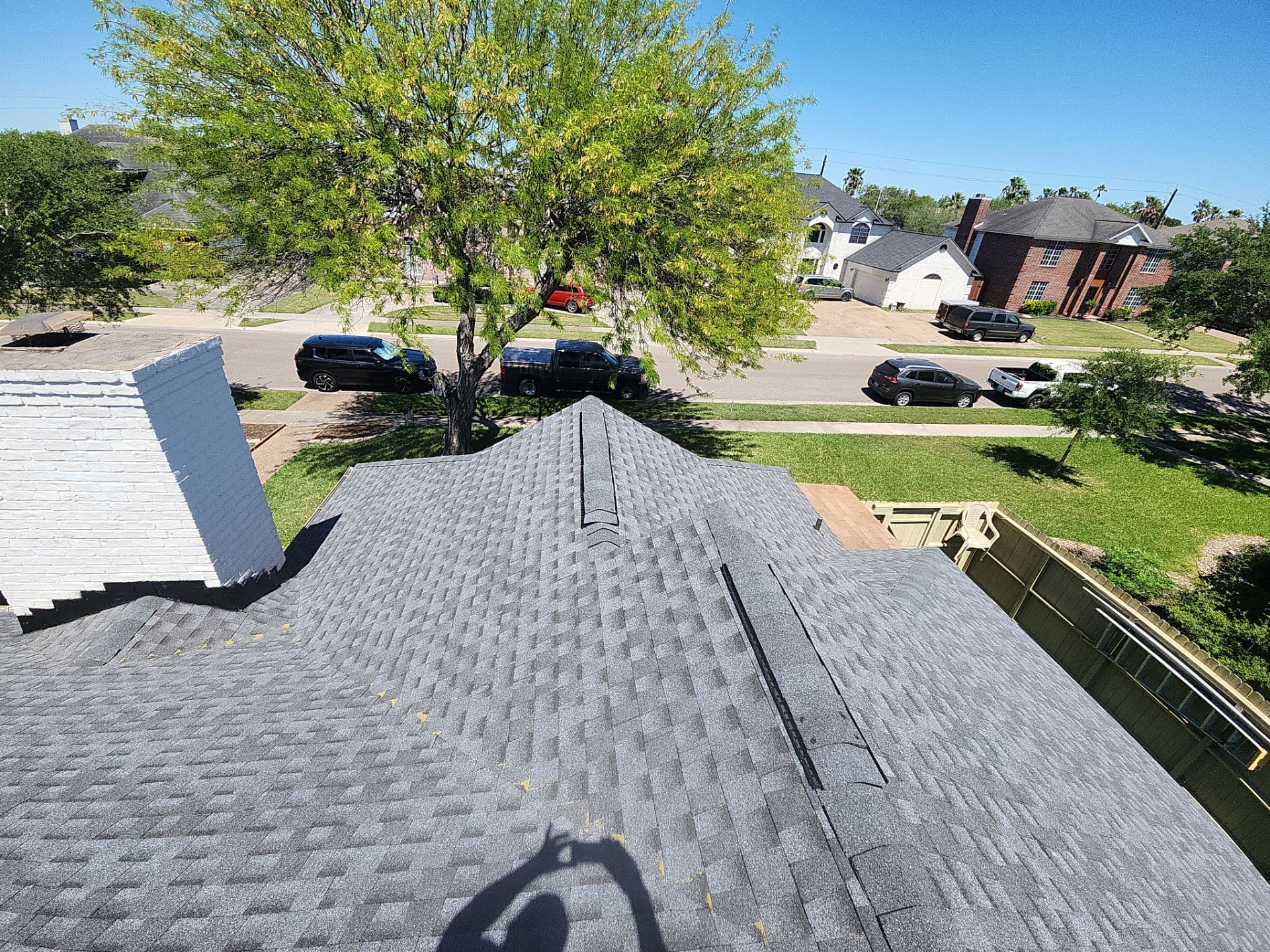Residential Roofing Installation using GAF HDZ Pewter Grey by Lighthouse Roofing