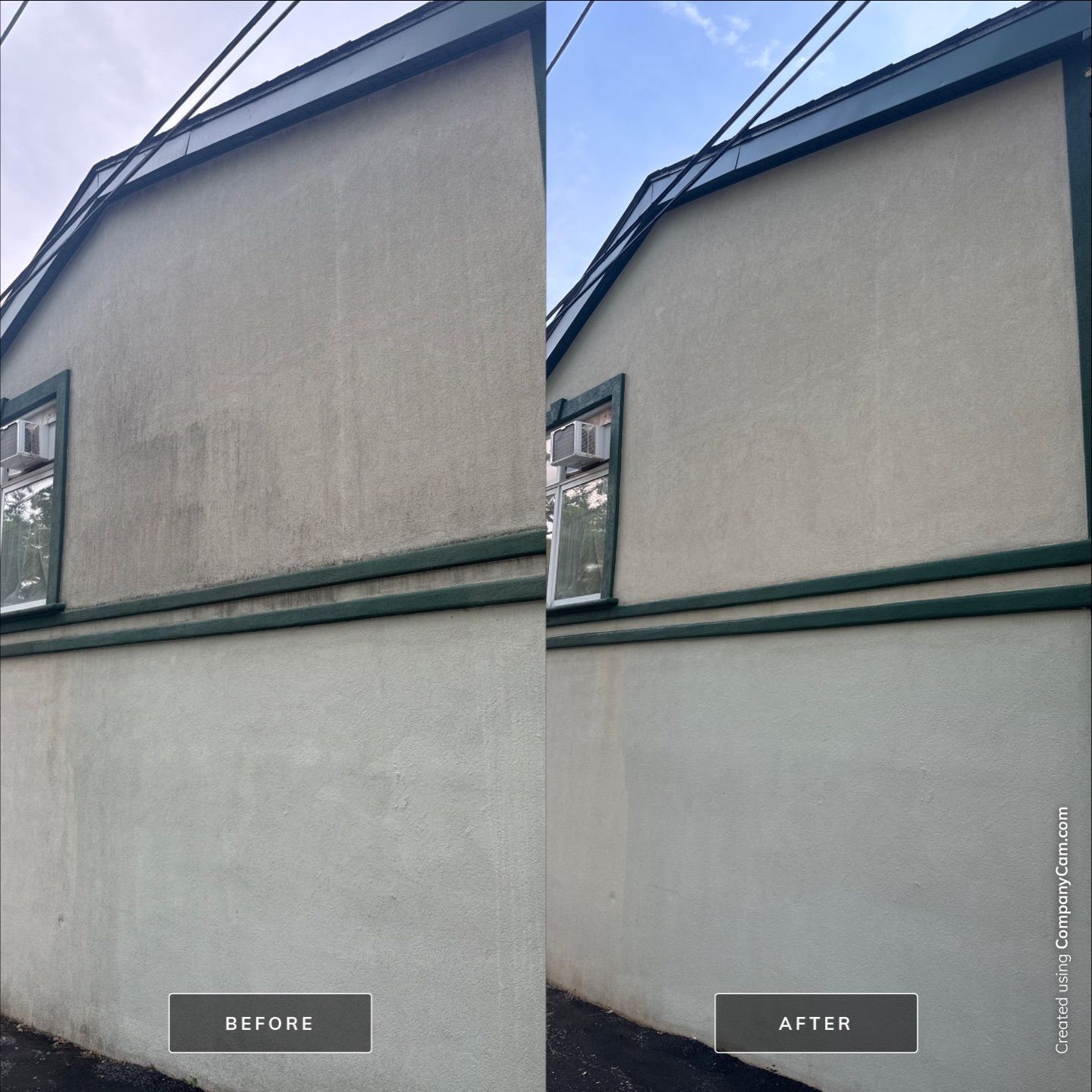 Project in Round Lake by Simmons Power & Soft Washing