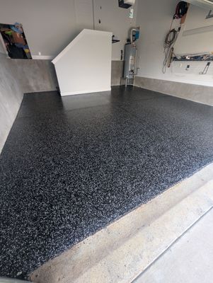 Garage Floor Coating using Raven by My Garage Floor Guys