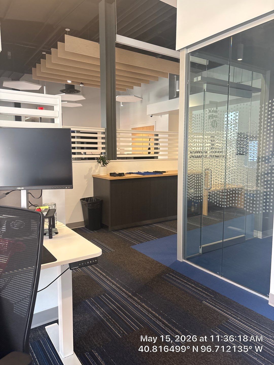 Modern Office Interior Build-Out with Custom Glass Partitions by CompanyCam Sales Demo