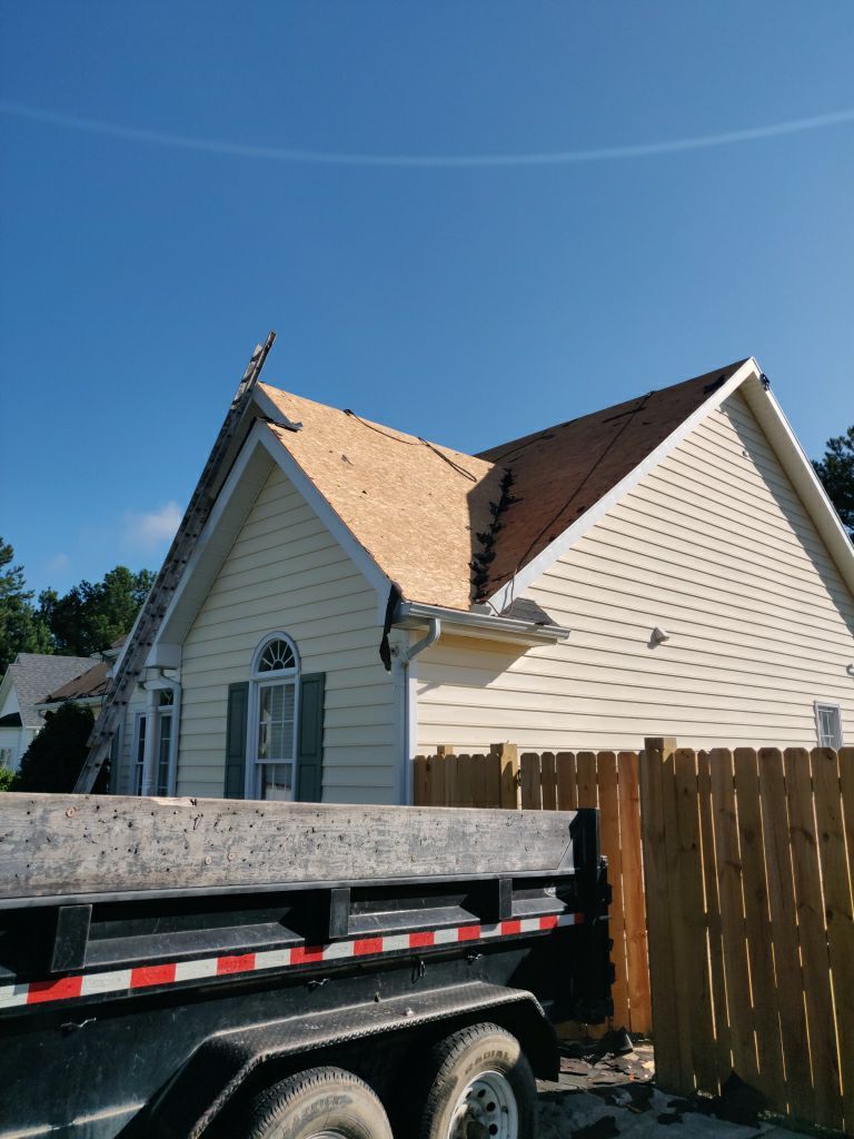 Residential Roofing Installation using Roof Installation by American Roofing NC