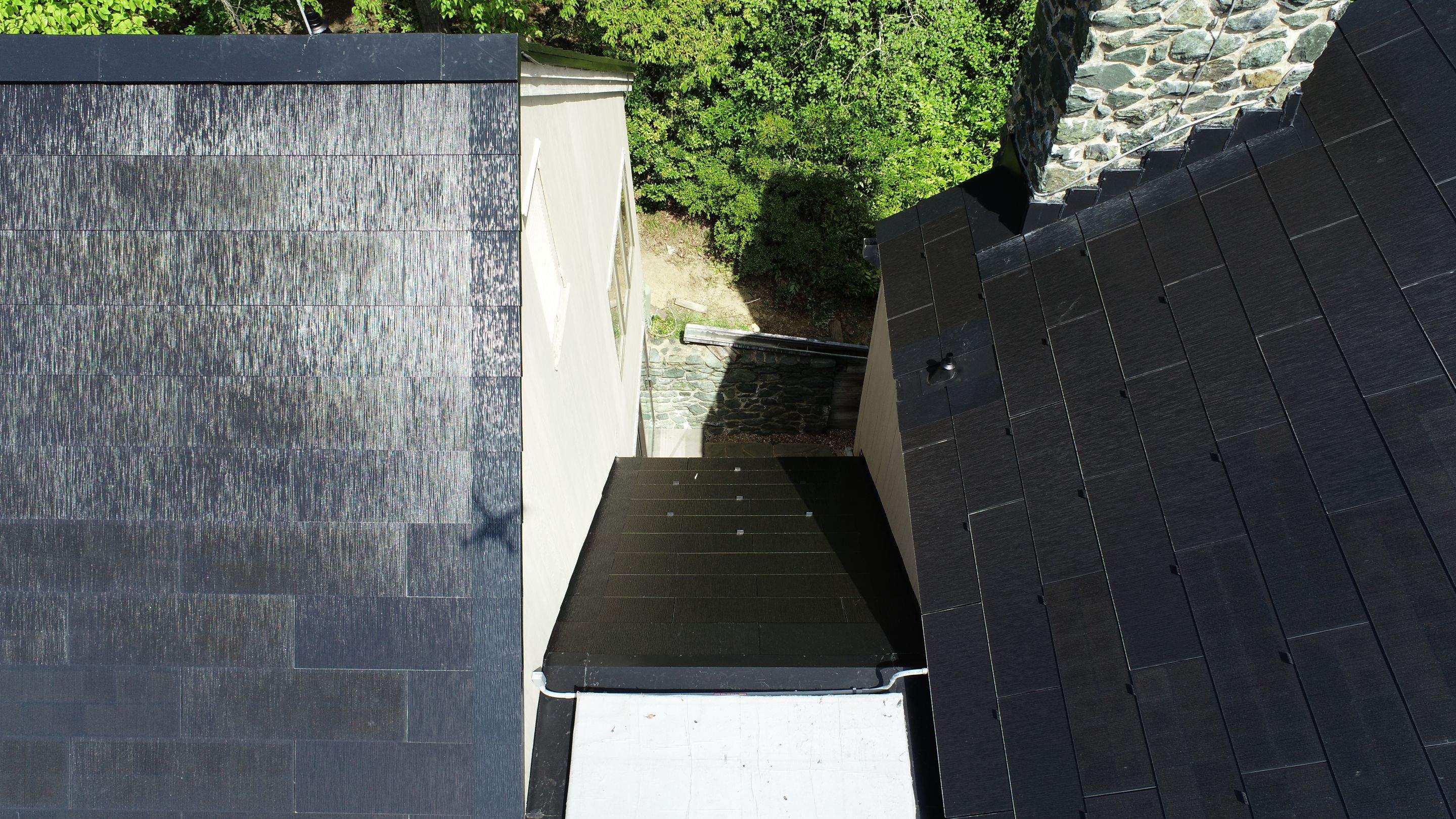 Tesla Solar Roof install Severn River by American Home Contractors